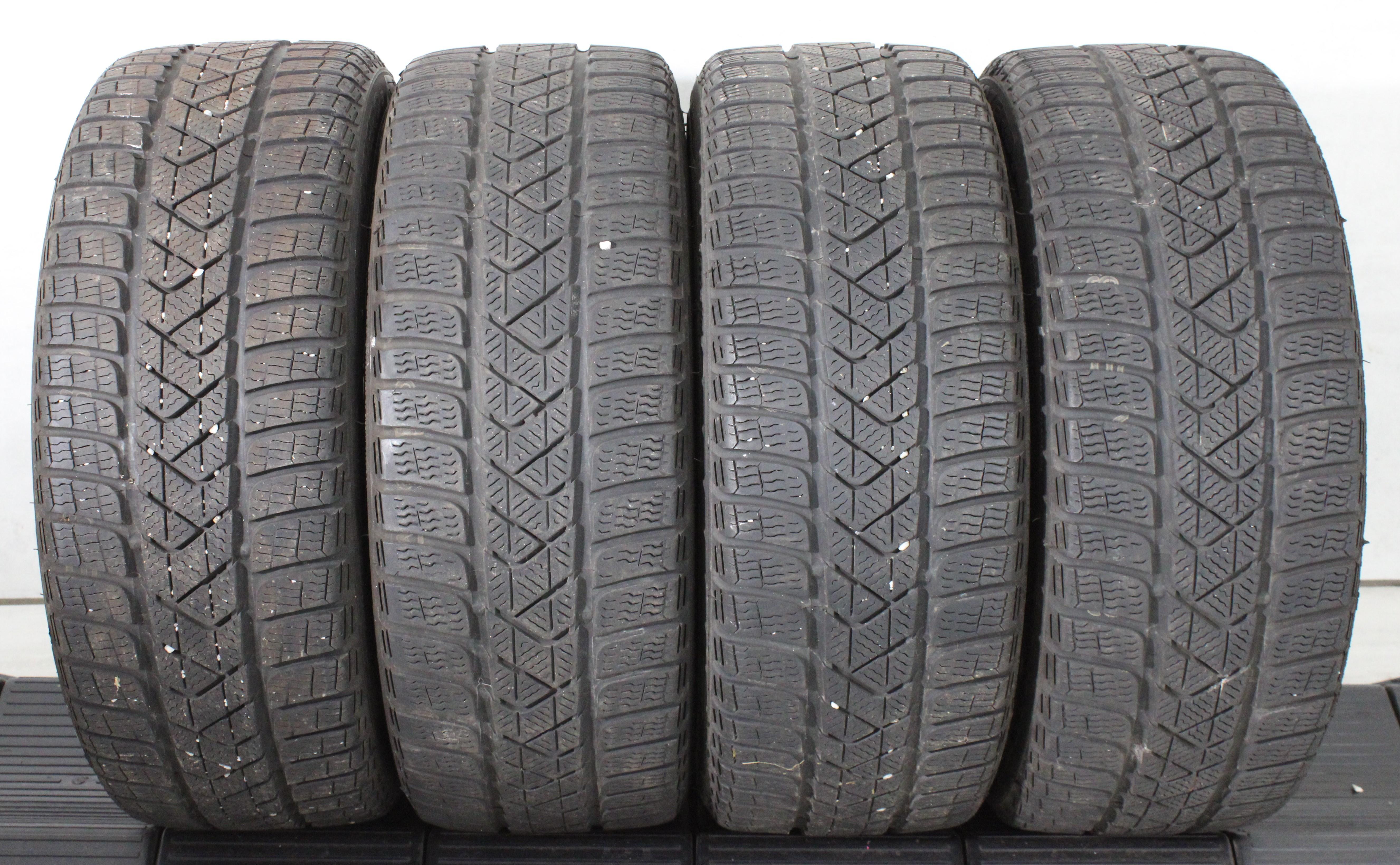 4 x 205/40R17 84H Winterreifen Pirelli Sottozero 3 1x5-5,5mm/2x5,5-6mm/1x6-6,5mm 2019
