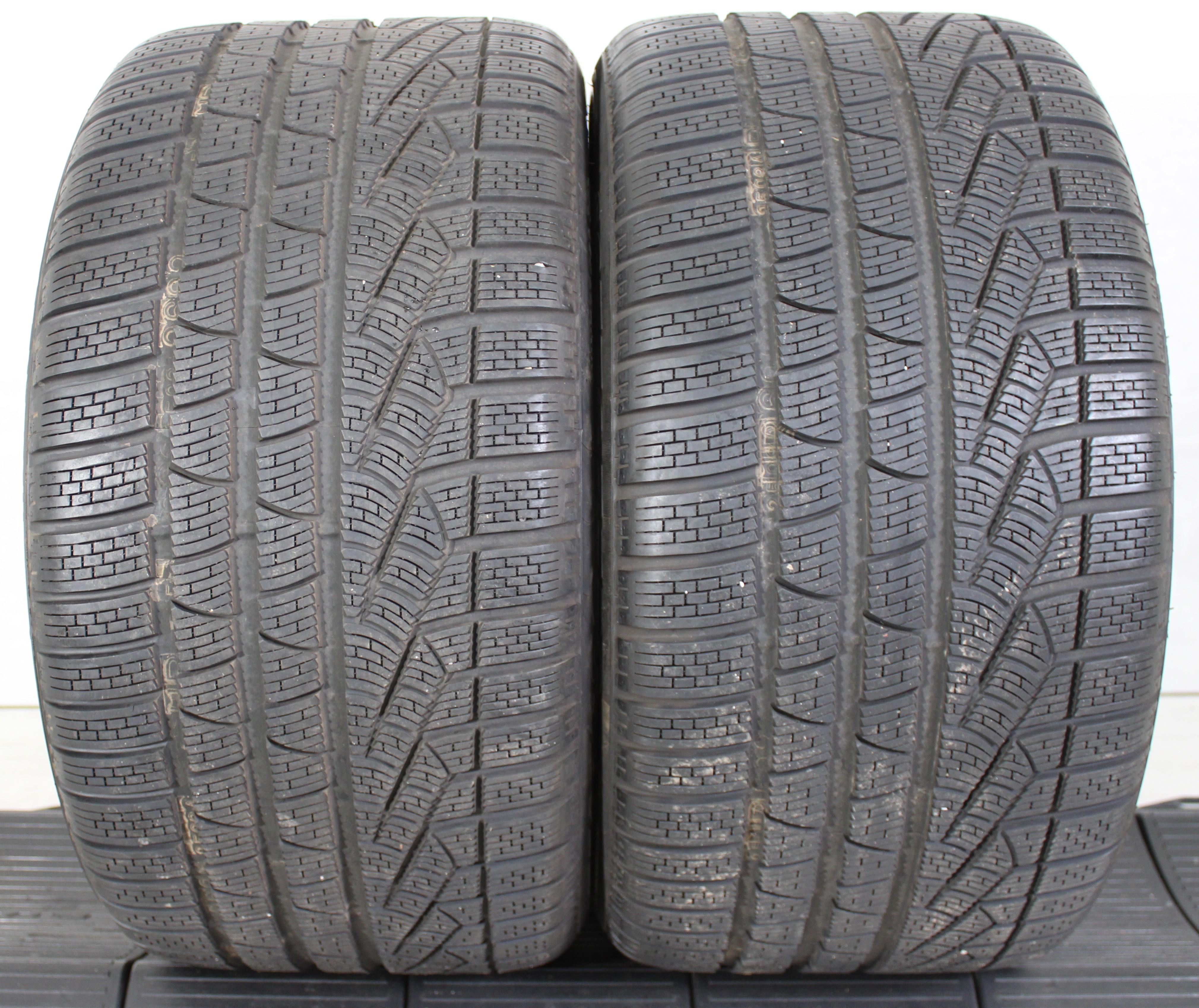 2 x 295/35R19 100V Winterreifen Pirelli Sottozero Winter 240 Serie 2 7-7,5mm 2015 N0