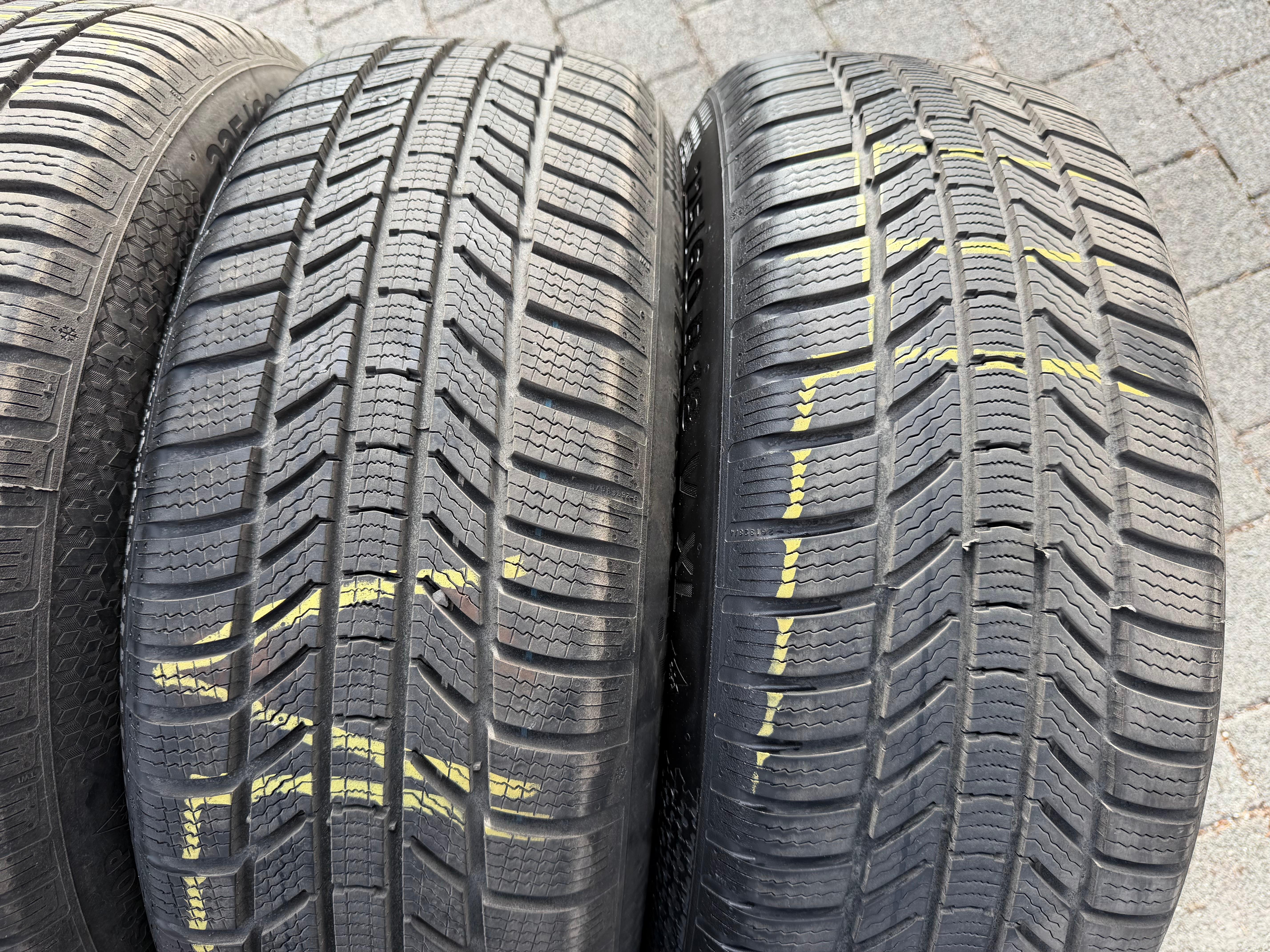 4 ruedas de invierno de aluminio de 18" para BMW X3 G01 X4 G02 225/60R18 104V Continental 2023 RDKS