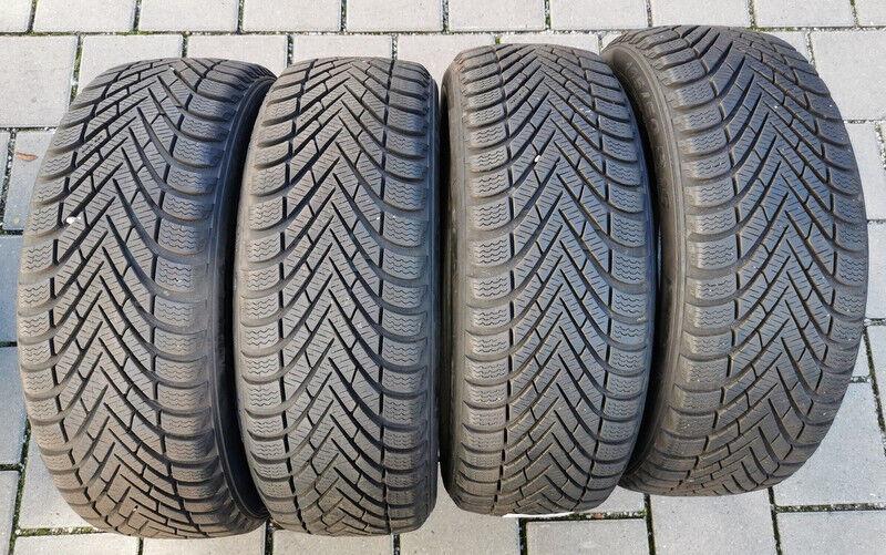 4 x 185/50R16 81T Winterreifen Pirelli Winter Cinturato 2x 7-7,5mm und 2x 6,5-7mm 2016