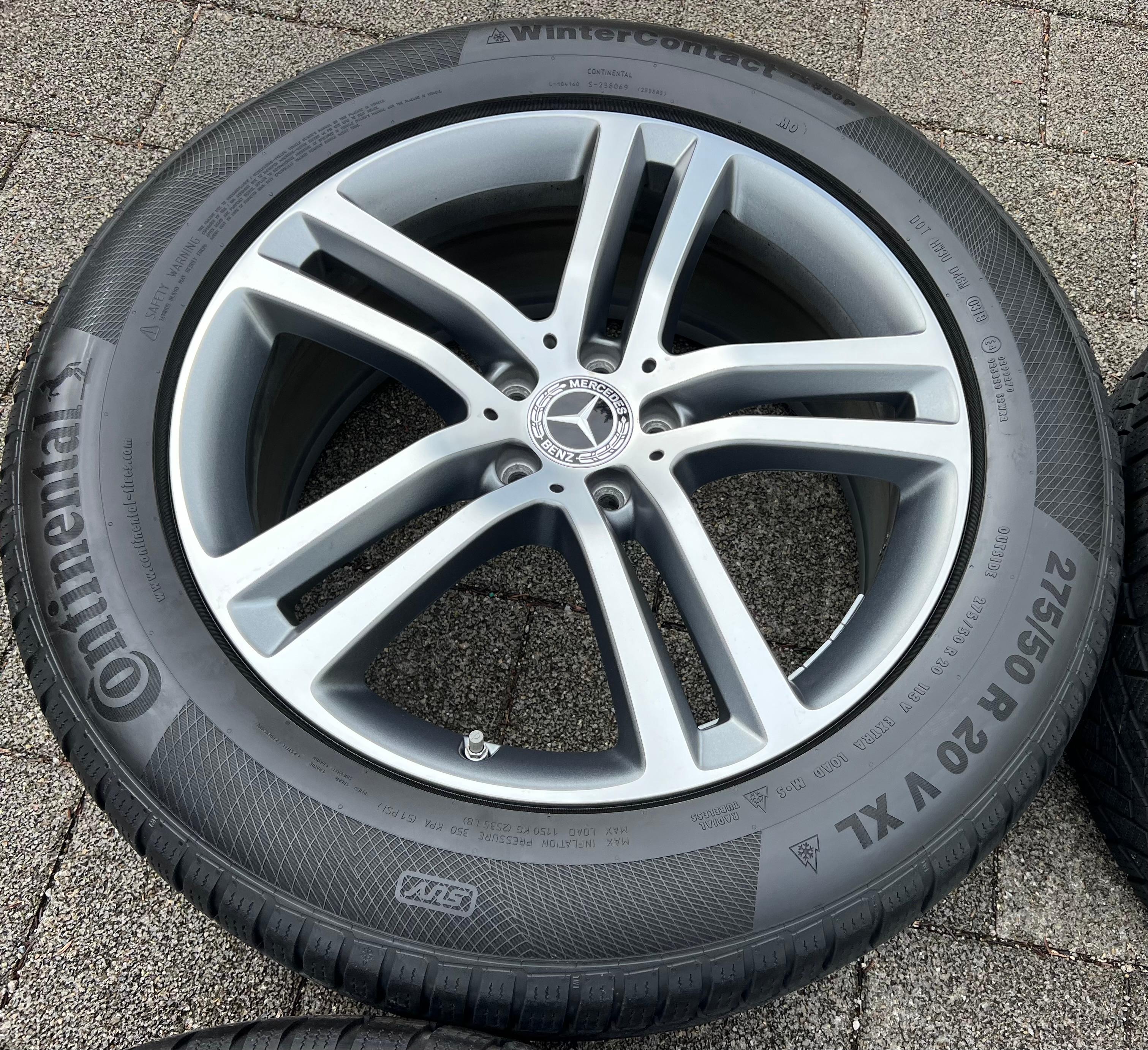 4 CERCHI IN LEGA ORIGINALI DA 20" MERCEDES GLE V167 COUPÉ C167 A1674012400 A1674012500 CONSEGNA GRATUITA