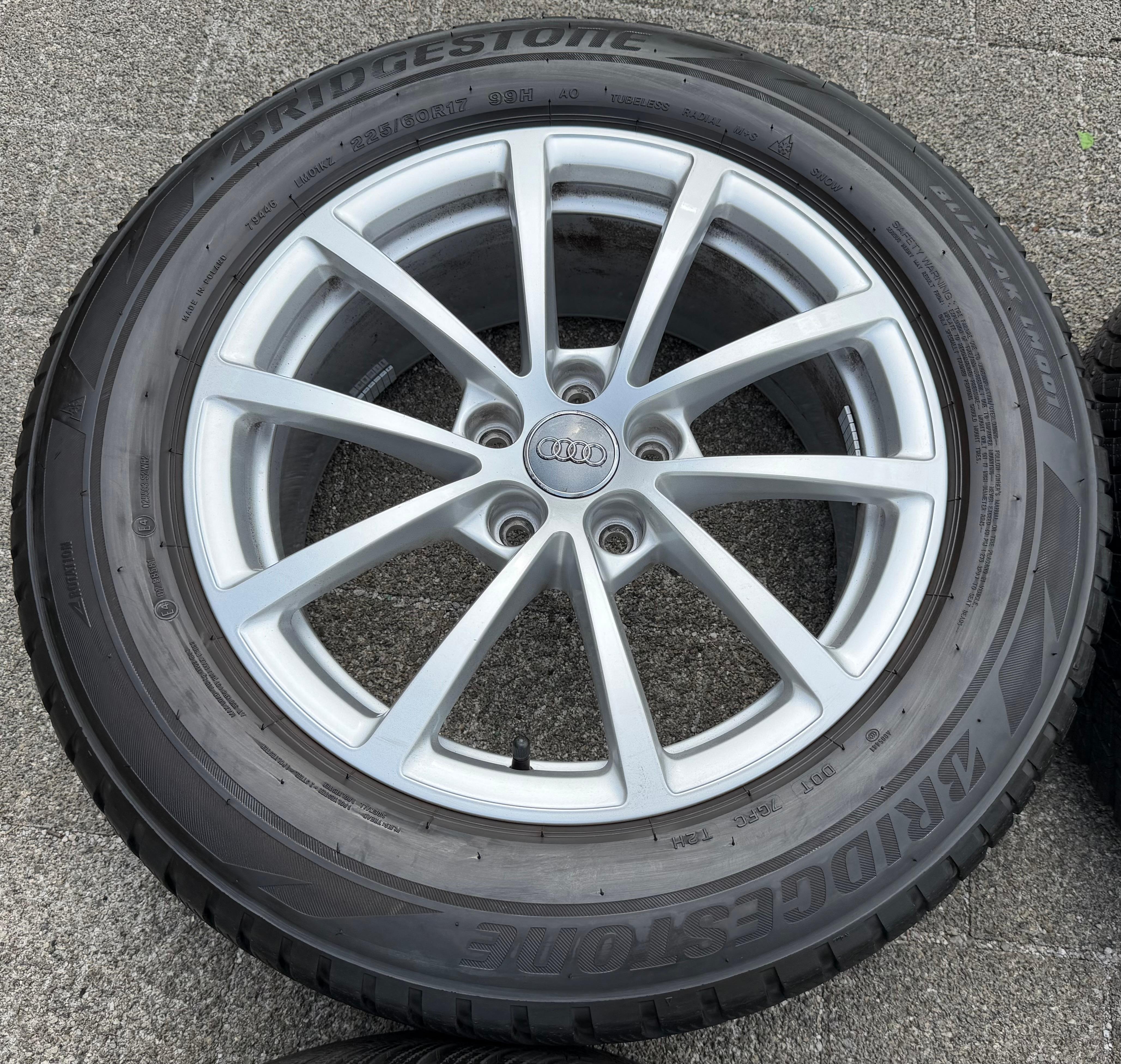 4 CERCHI IN LEGA ORIGINALI DA 17" PER AUDI A6 + AVANT 4K F2 C8 4K0601025 7,5x17 ET36
