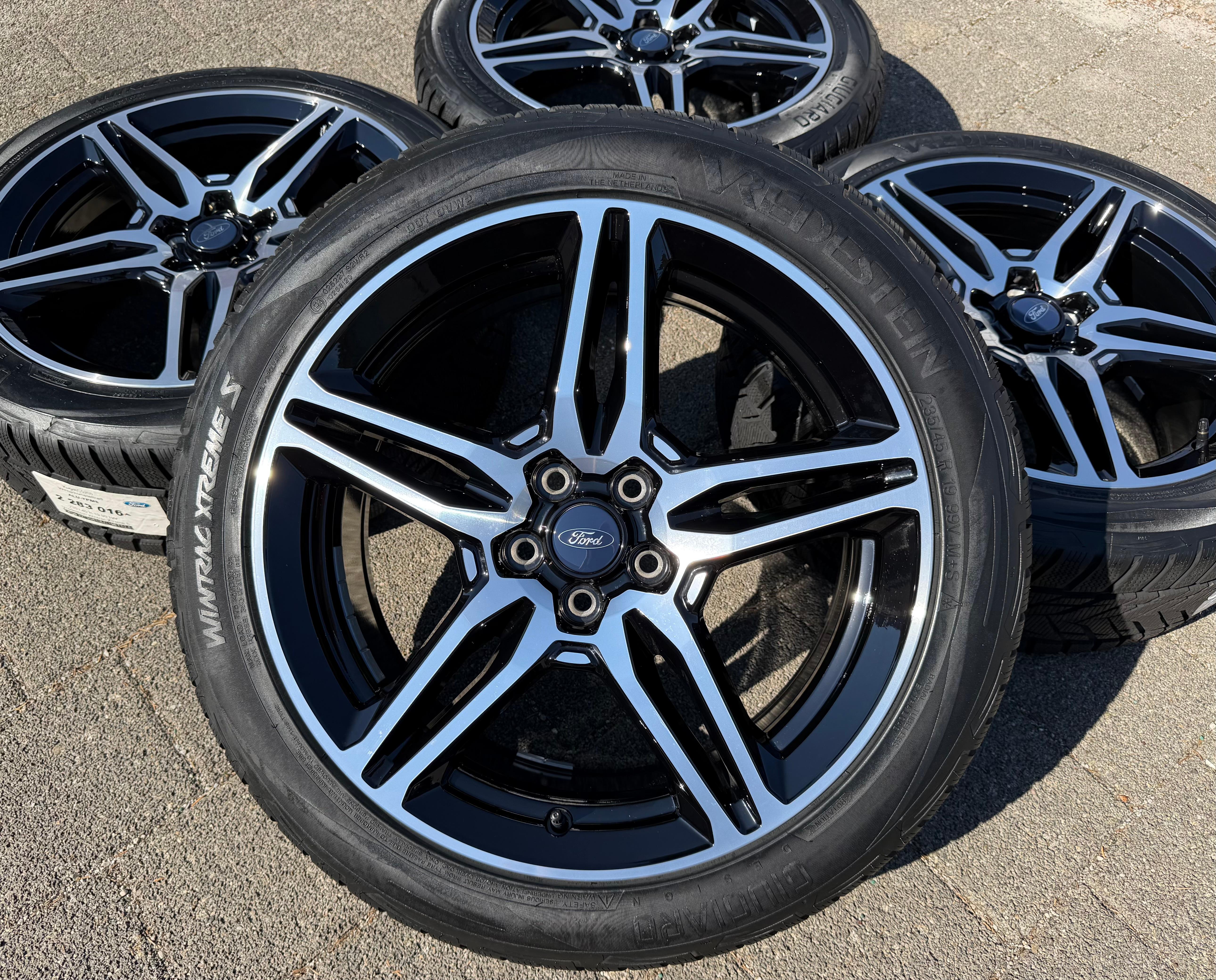 4 ORIGINAL 19" ALU WINTERRÄDER FORD KUGA II DM2 2237416 235/45R19 99V RDKS
