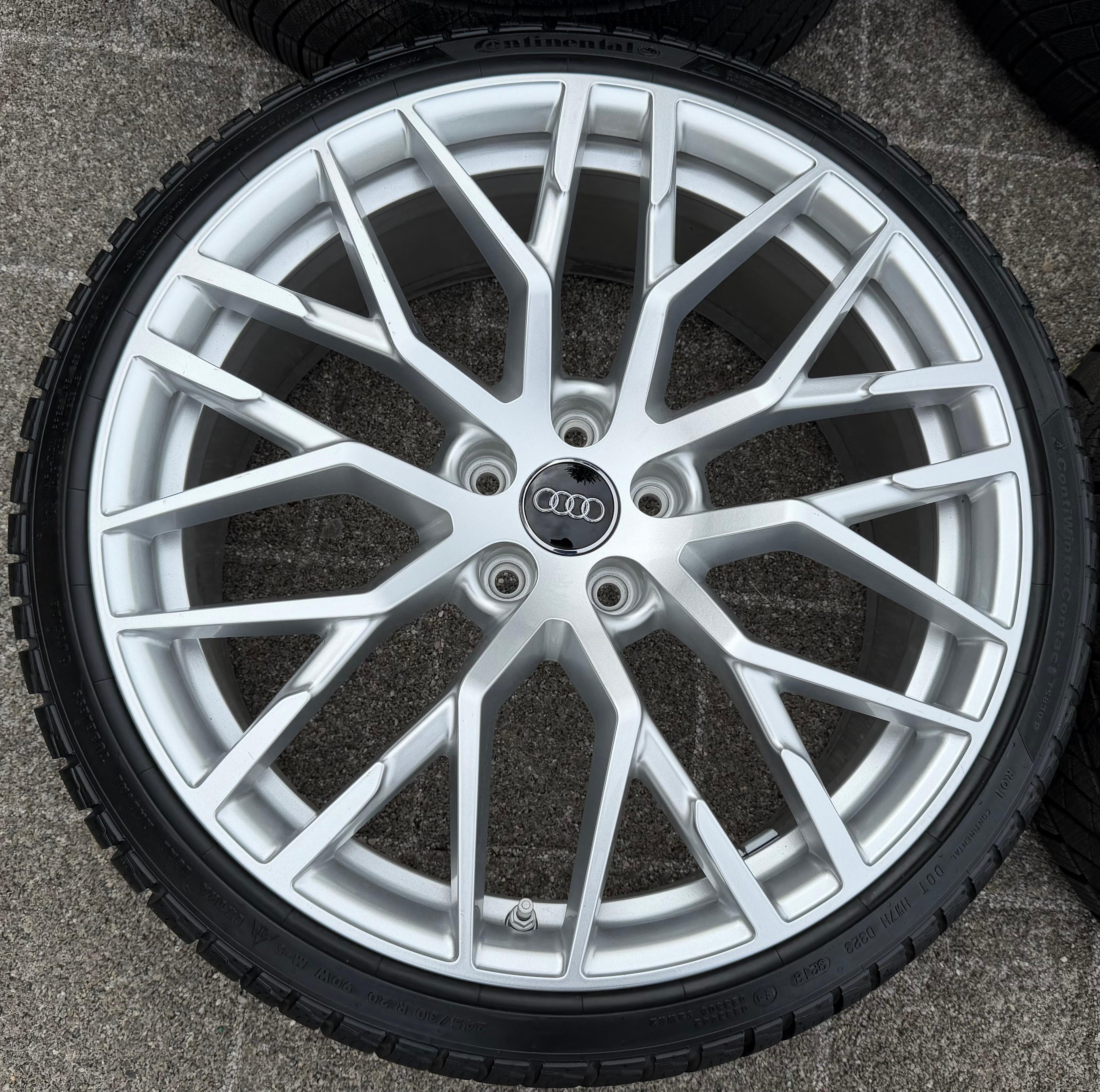 4 Original 20" Alu Winterräder Audi R8 V8 V10 4S 4S0601025G 4S0601025H Continental