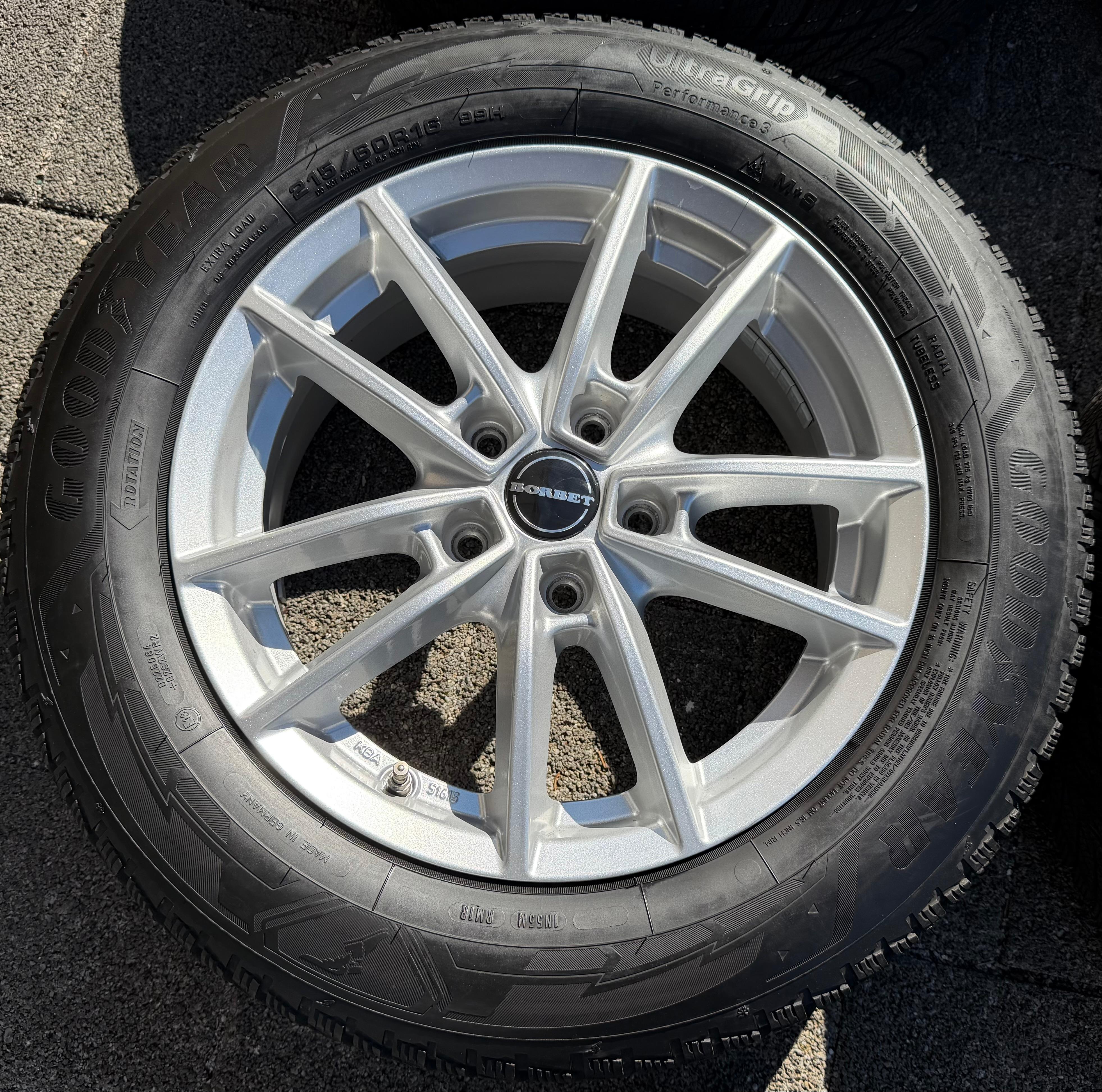 4 Alu Winterräder Audi Q2 Seat Ateca Skoda Superb Yeti VW Passat B8 3G Beetle 215/60R16