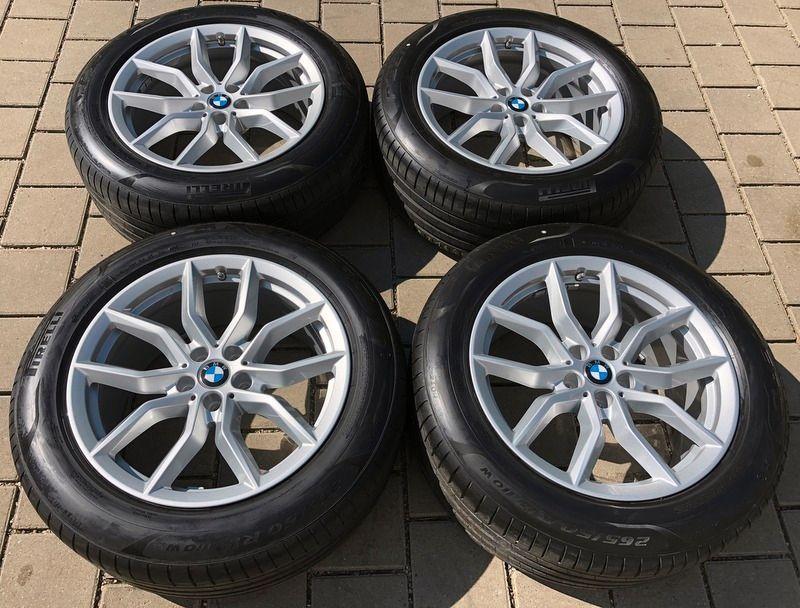 4 LLANTAS ORIGINALES DE VERANO DE ALUMINIO 19" BMW X5 G05 X6 G06 STYLING 734