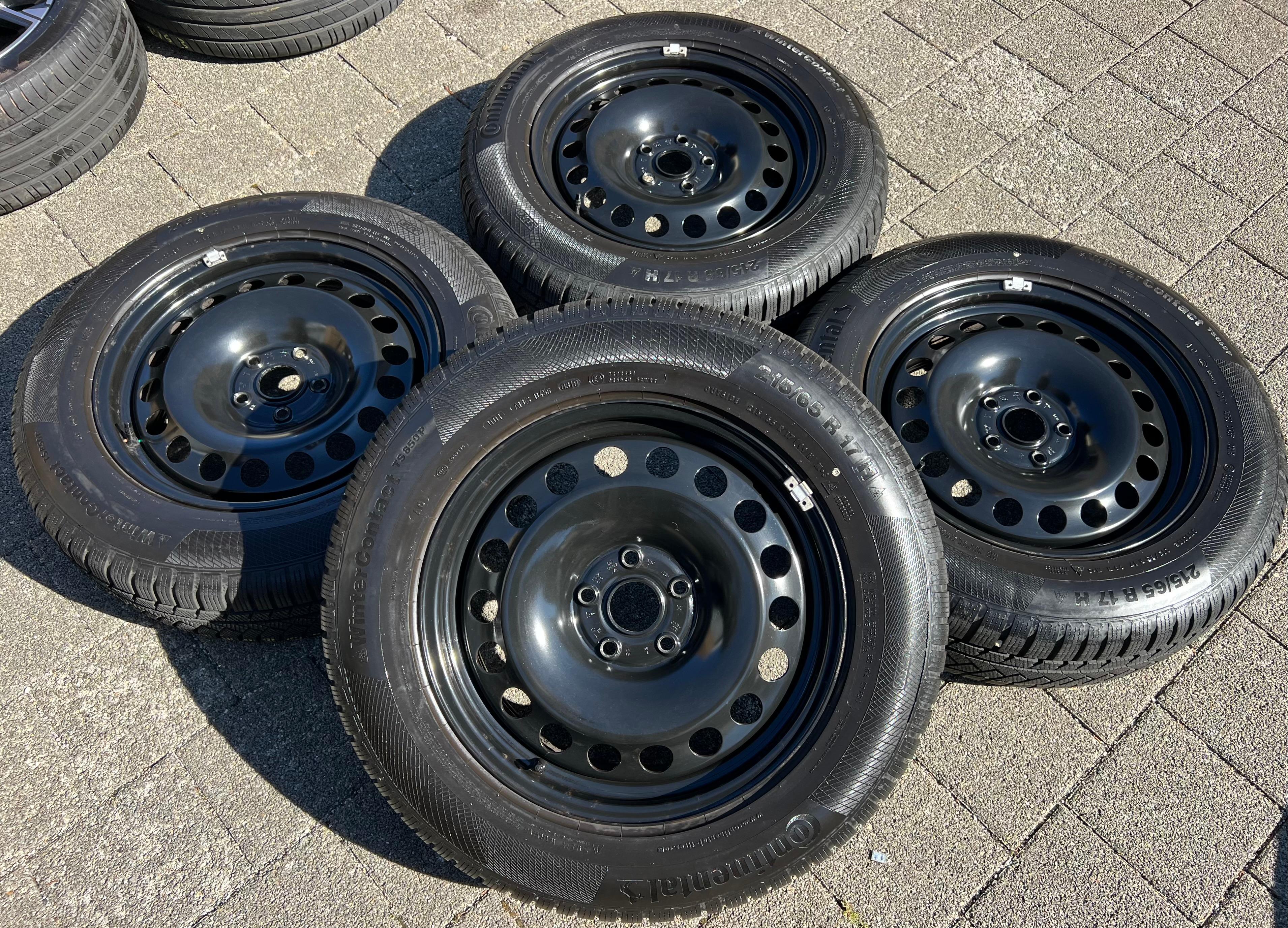 4 WINTERRÄDER AUDI Q3 F3 SEAT TARRACO SKODA KODIAQ VW TIGUAN II 5NA 215/65R17 99H FREIHAUS