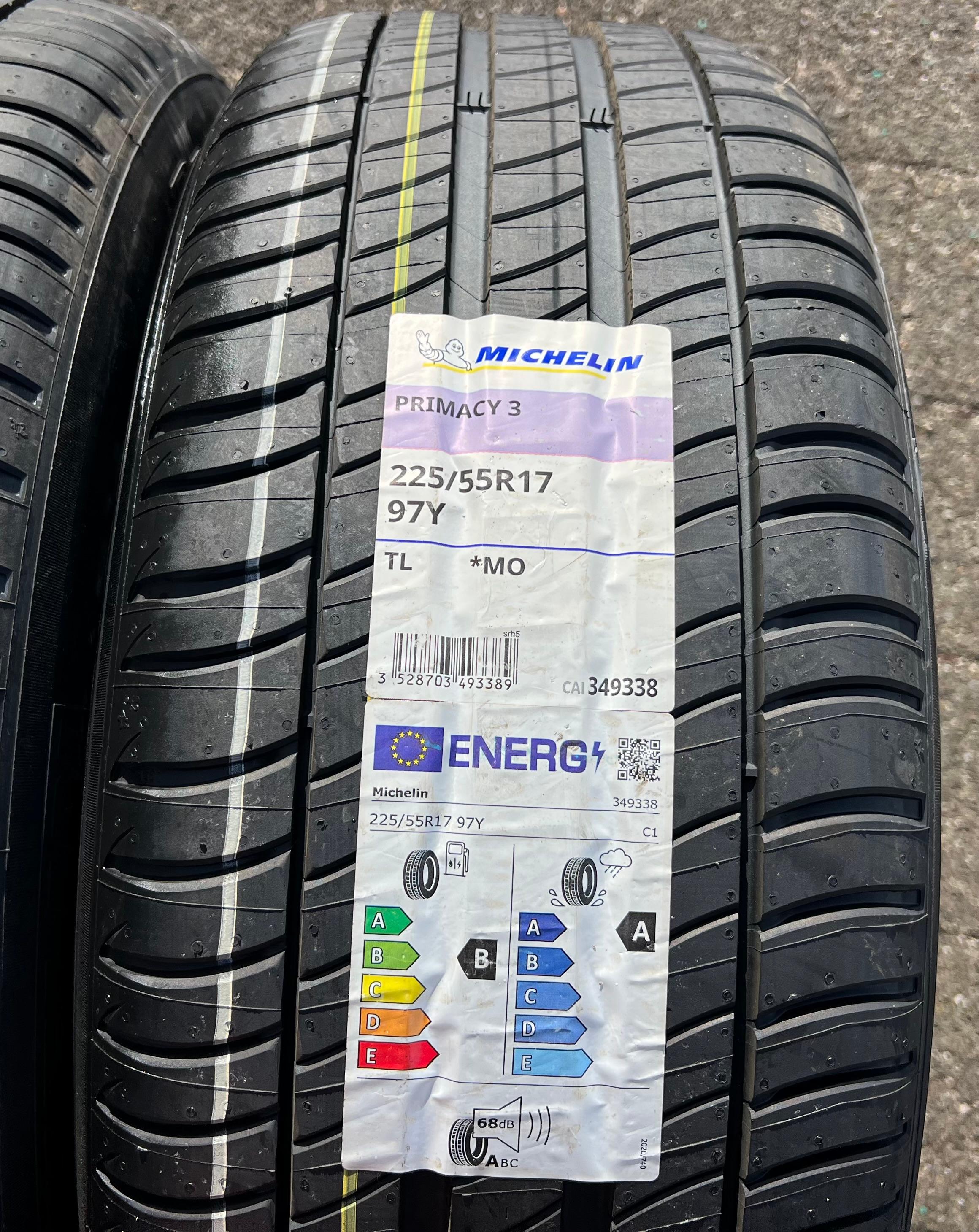 2 x 225/55R17 97Y Sommerreifen Michelin Primacy 3  NEU 2021