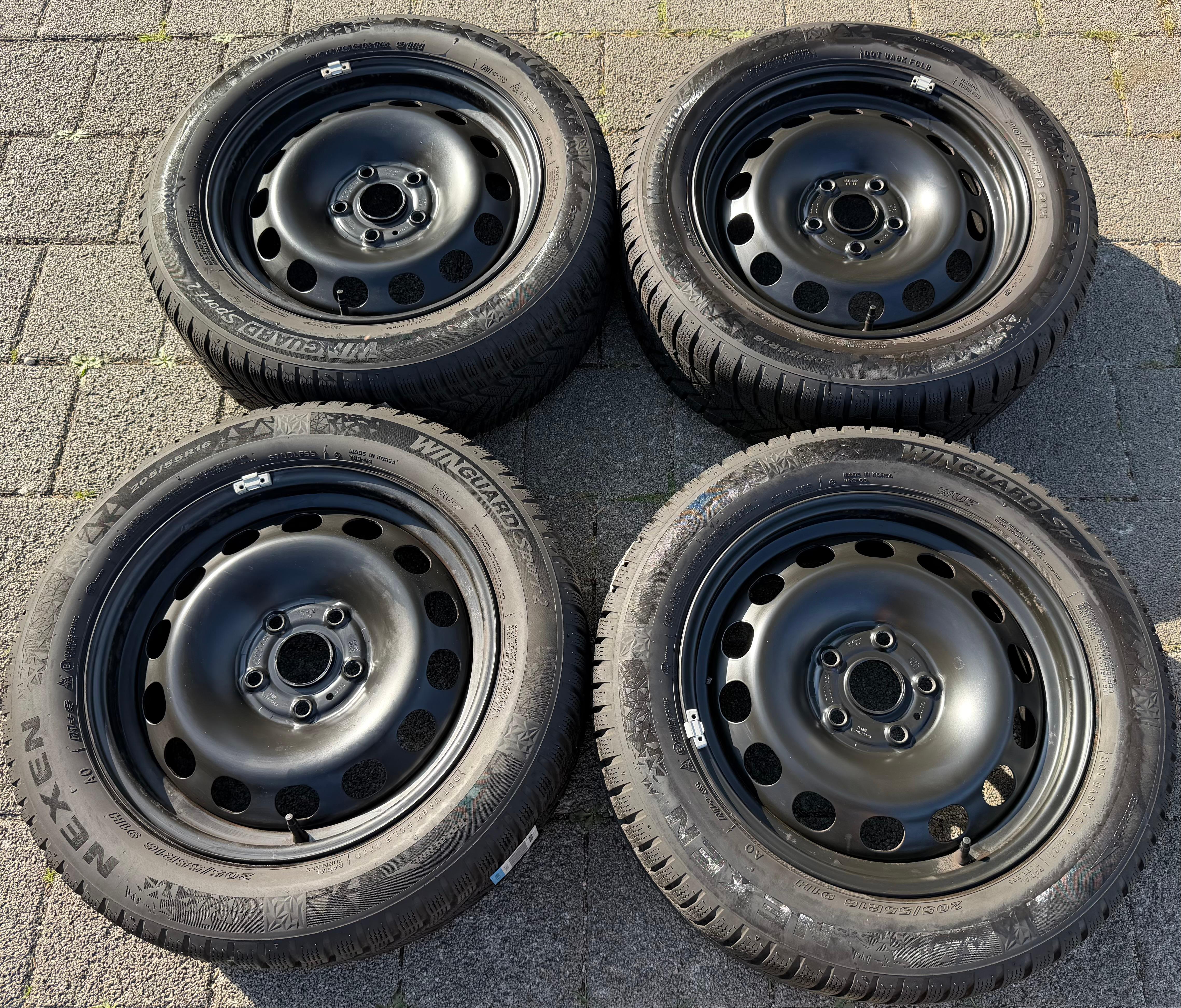 4 ruedas de invierno Audi A3 8V Sportback Cabrio 205/55R16 91H Nexen 8V0601027A 2021