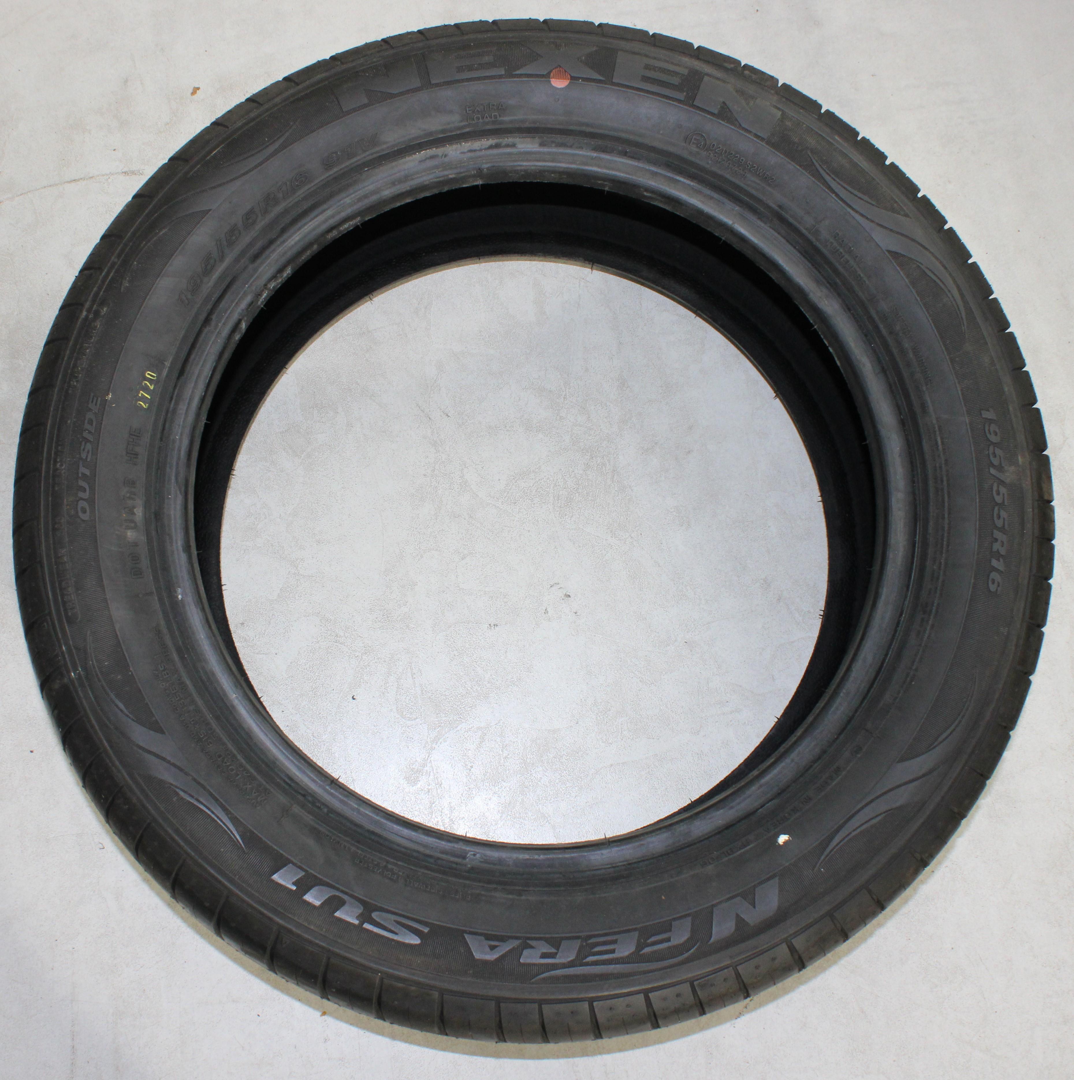 4 x 195/55R16 91V Sommerreifen Nexen N Fera SU1 7,5mm 2020