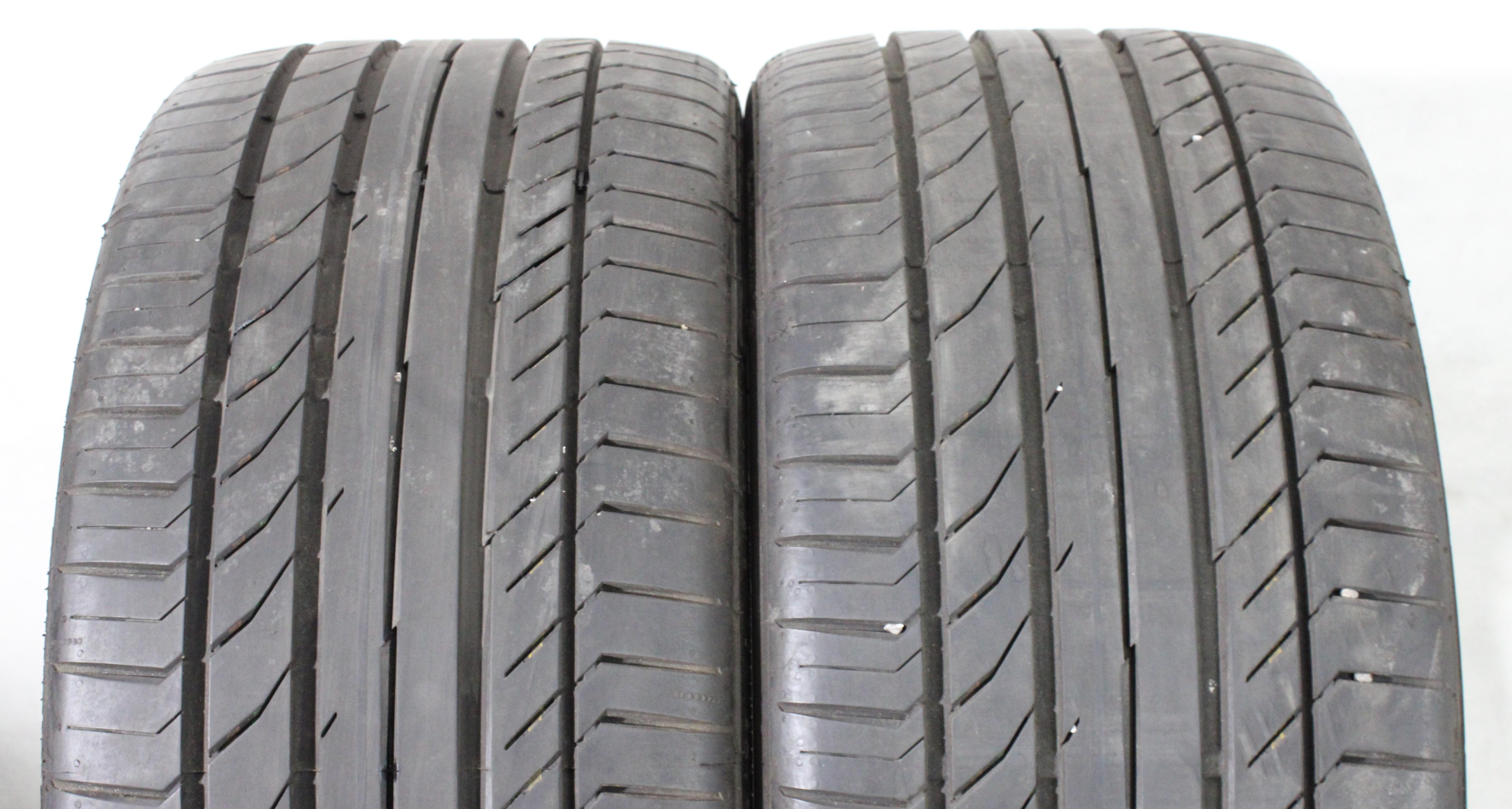 2 x 245/35R18 88Y Sommerreifen Continental Sport Contact 5 SSR* Runflat 6,5-7mm 2019