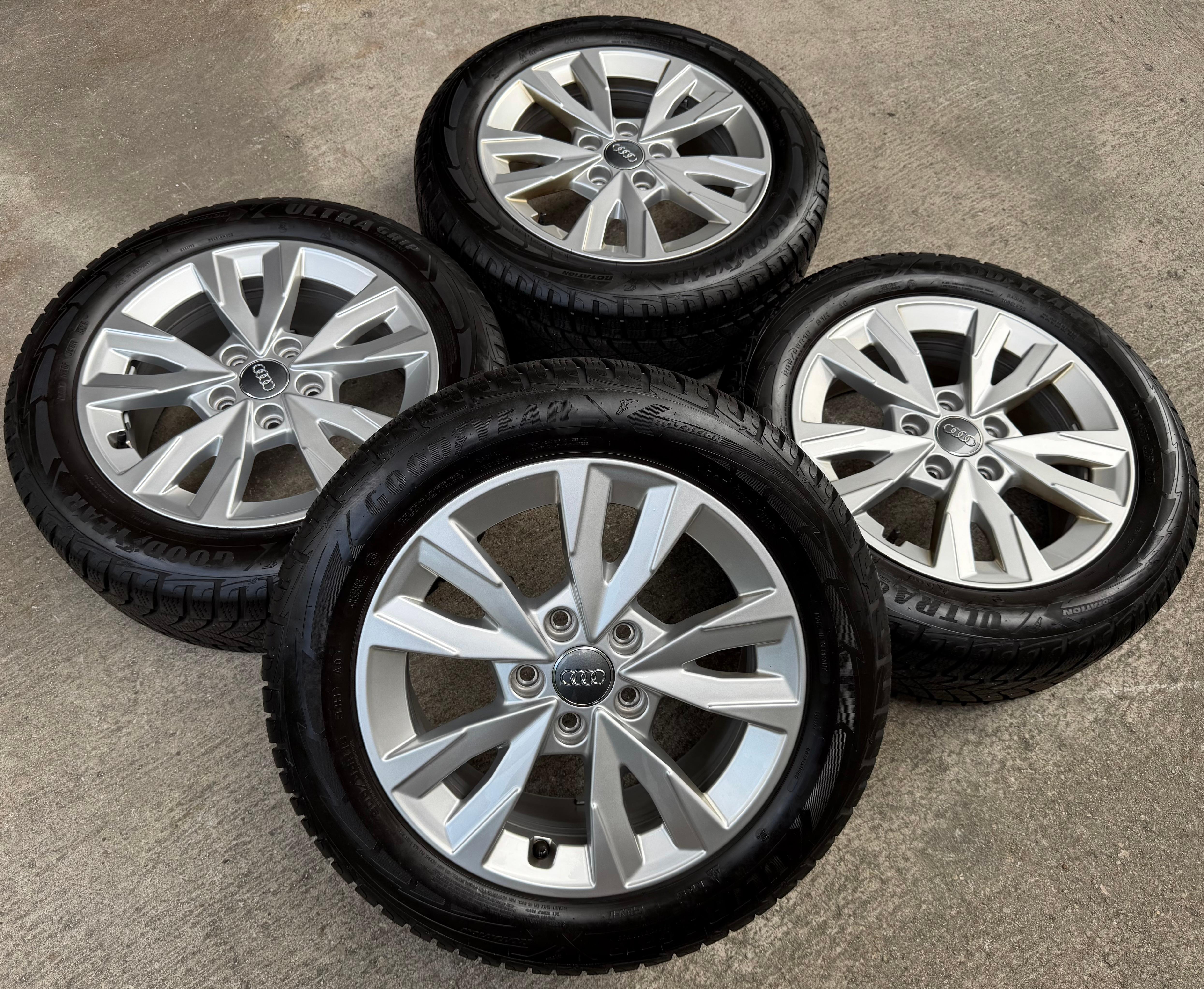 4 Original Alu Winterräder Audi A3 8Y 8Y0071496 205/55R16 91H Goodyear