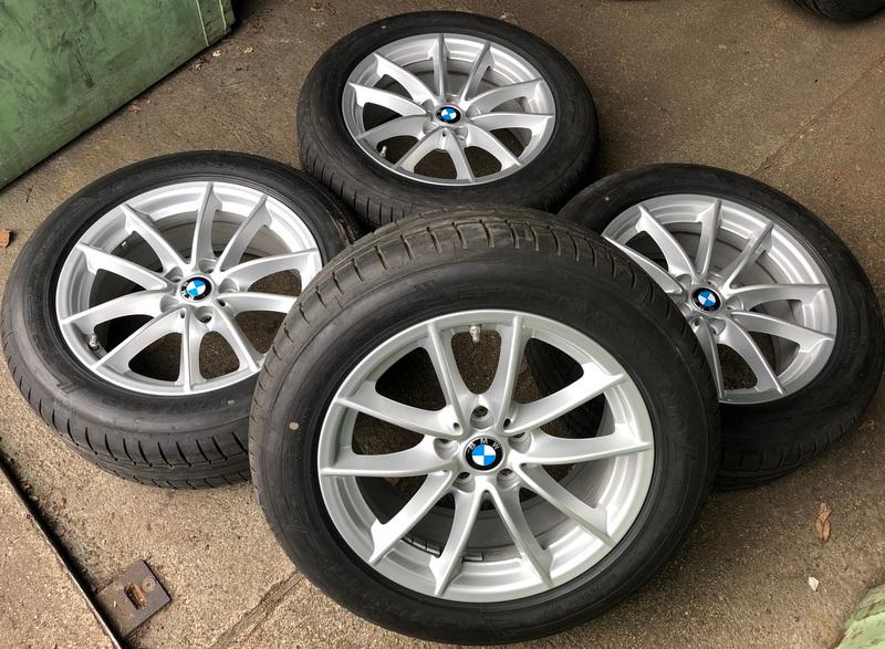 4 ORIGINAL ALU SOMMERRÄDER BMW 5ER REIHE G30 G31 6868217 225/55R17 97Y ★ RDKS