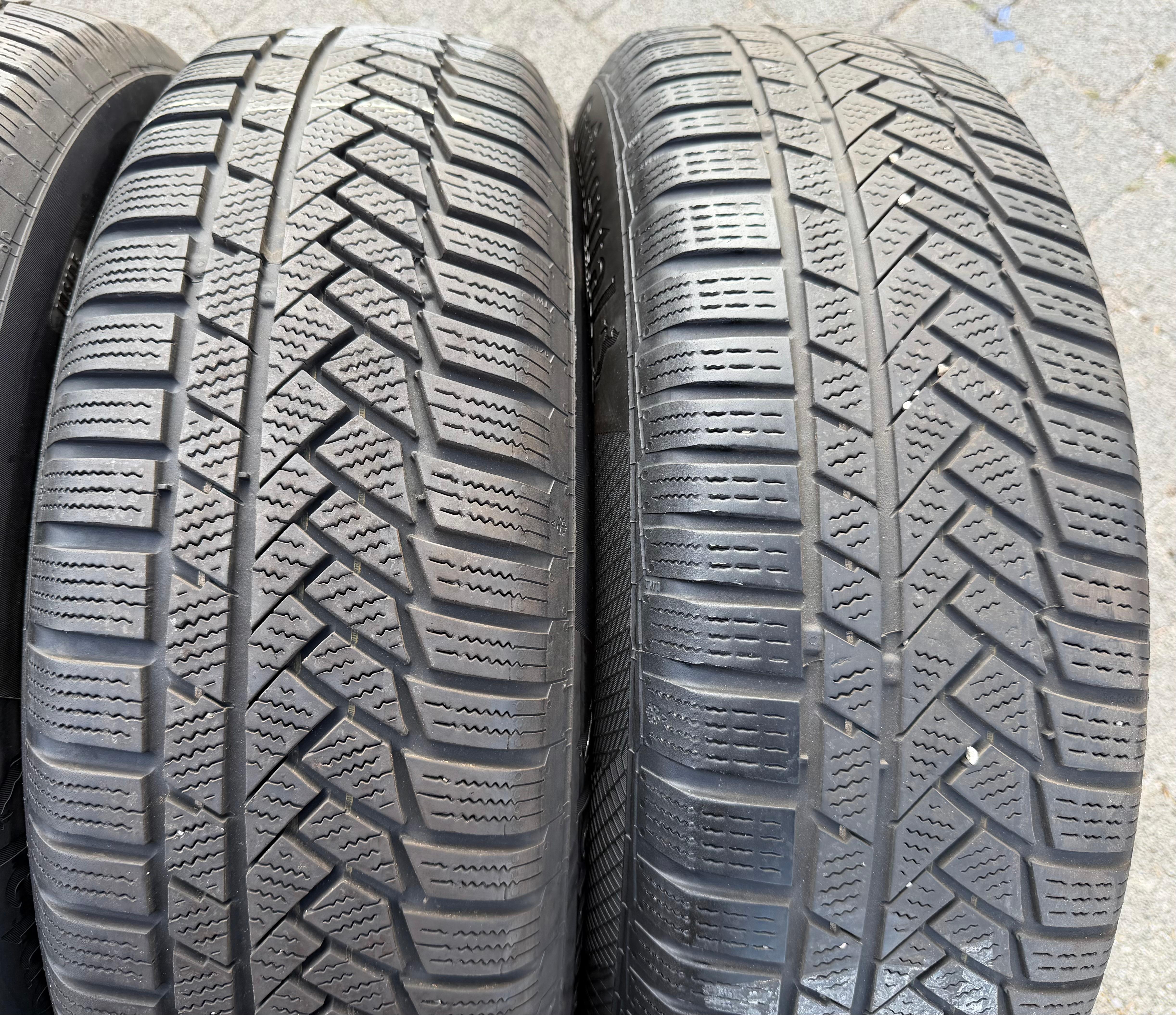 4 Original 17" Alu Winterräder AUDI Q3 F3 F3N 215/65R17 99H Continental 2022