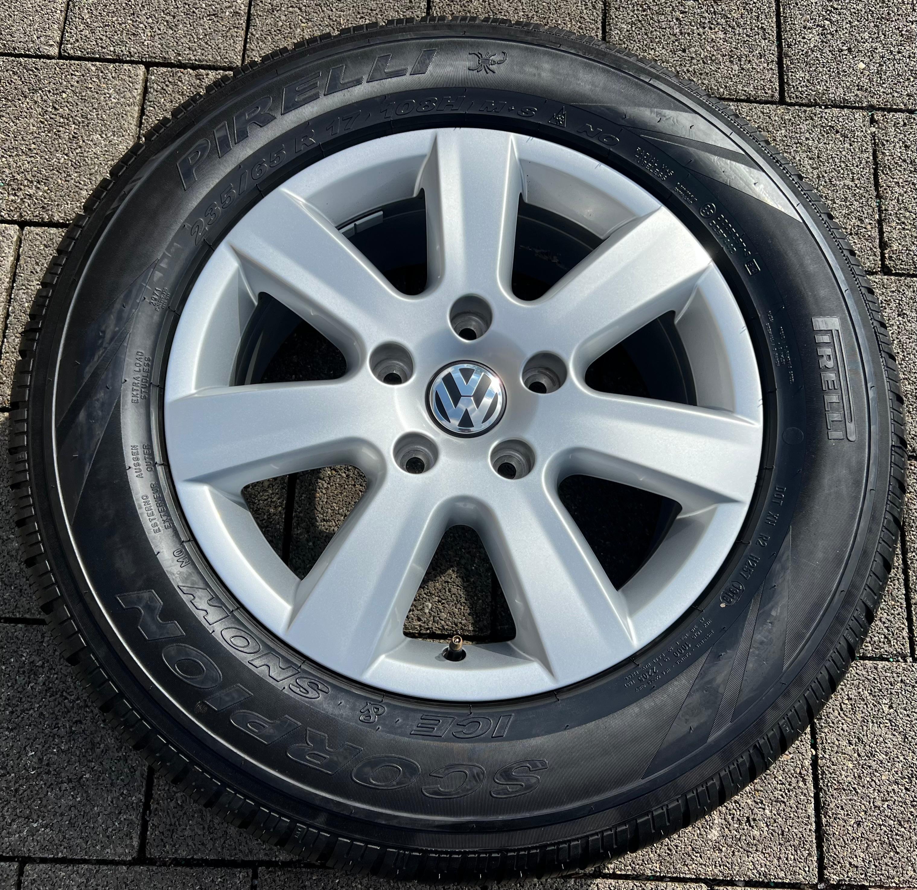 1 X ORIGINAL 17" ALUFELGE VW TOUAREG 7P 7P6601025 7,5x17 ET50 5x130 FREIHAUS
