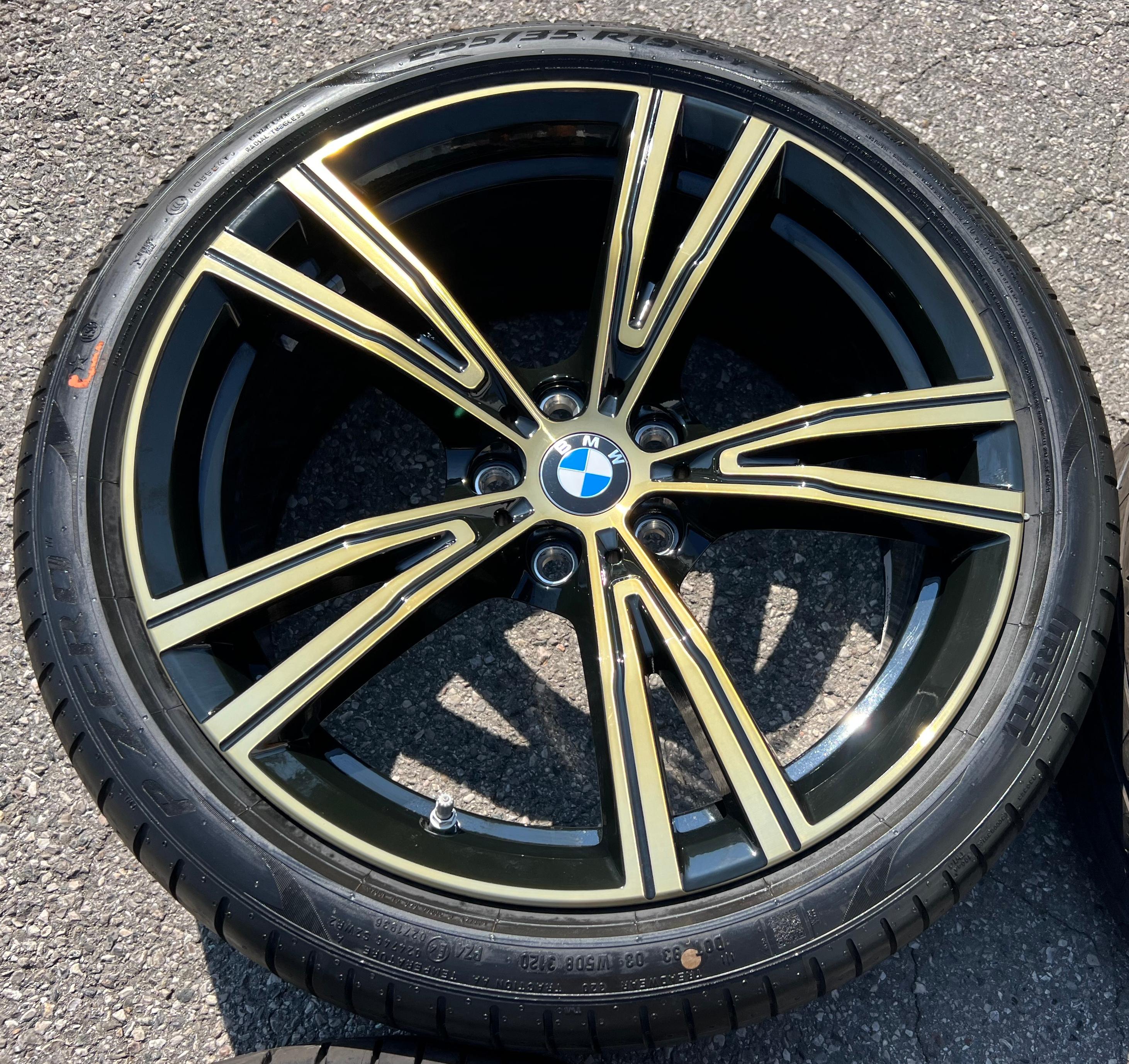 ORIGINAL 19" ALU SOMMERRÄDER BMW 2ER G42 3ER REIHE G20 G21 4ER G22 G23 793i GOLD