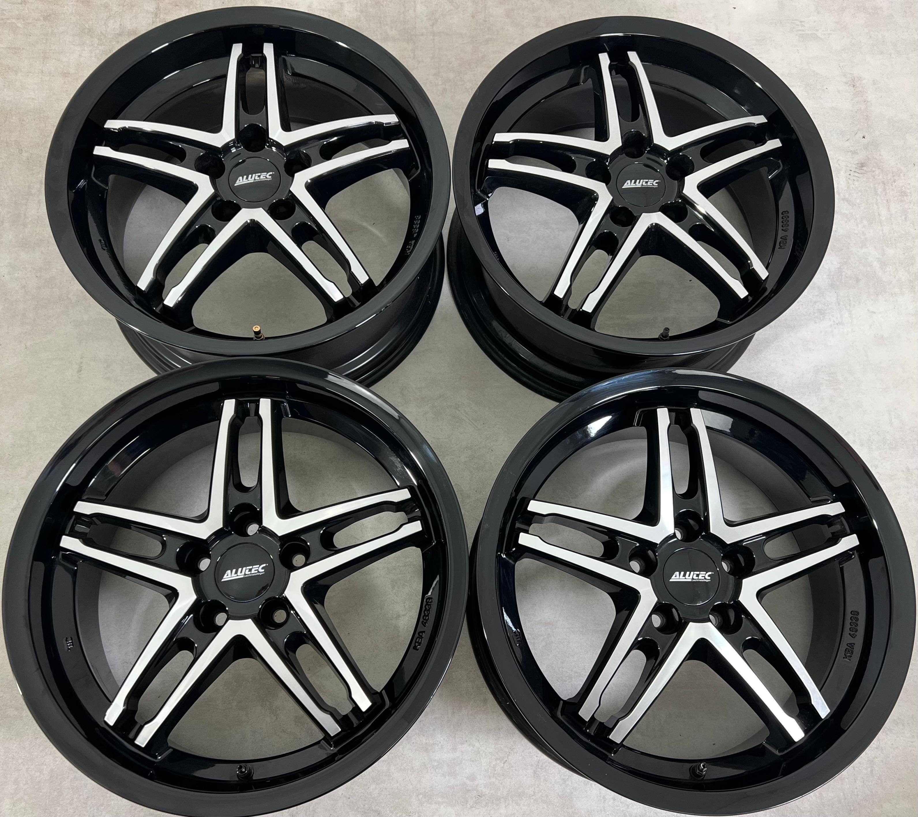 4 ALUFELGEN 18" AUDI A4 8K Q5 MERCEDES C-KLASSE E-KLASSE S-KLASSE VITO VIANO 639