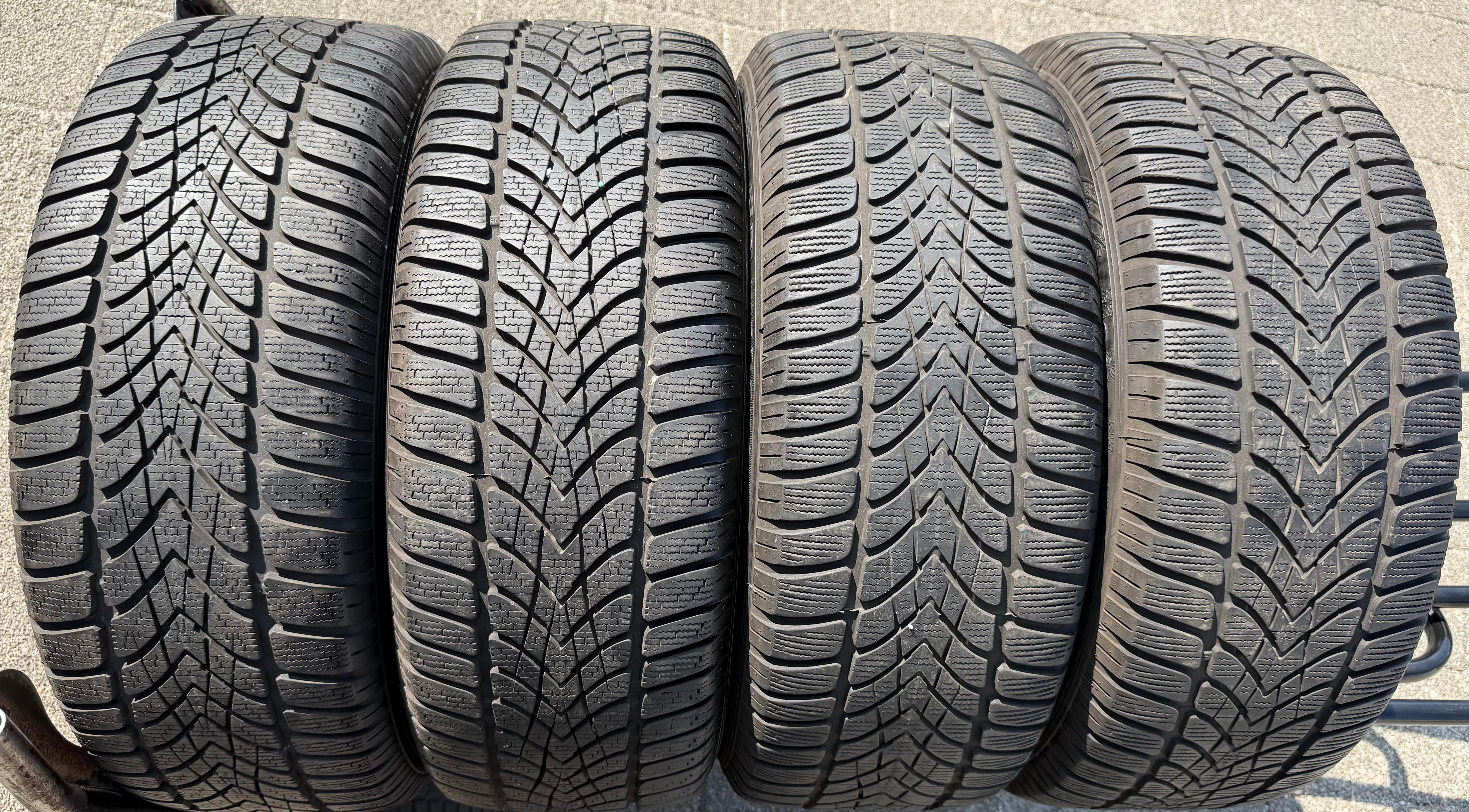4 Original 17" Alu Winterräder Audi A4 B9 8W 8W0601025P 225/50R17 98H Dunlop 2020
