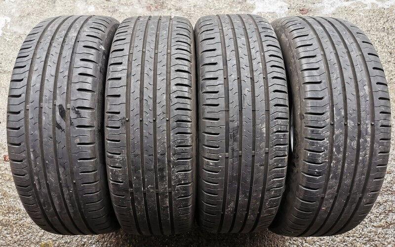 4 x 195/55R16 87H Sommerreifen Continental Eco Contact 5 5,5-6mm 2013