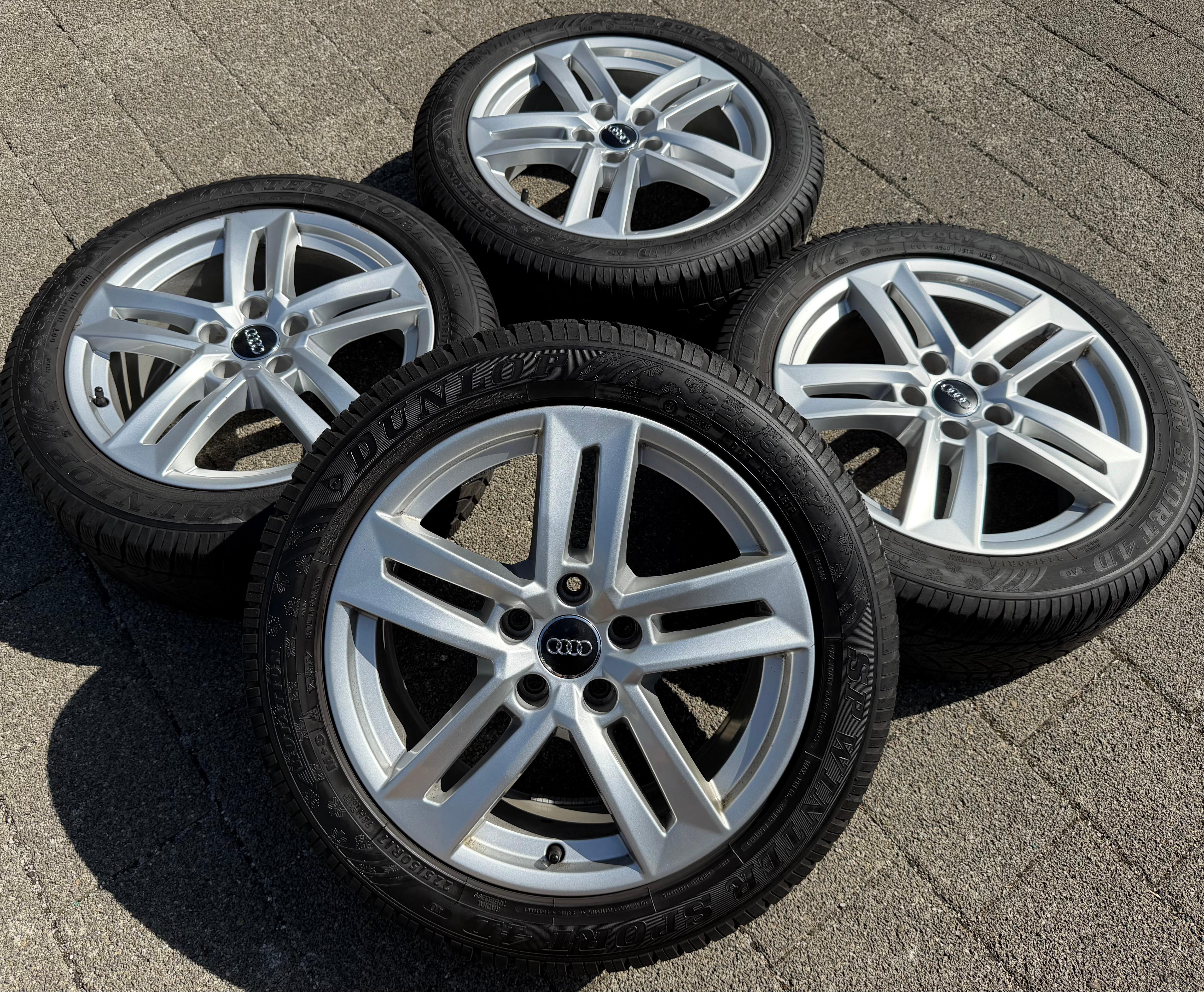 4 Original 17" Alufelgen Audi A4 8W B9 8W0601025P 7x17 ET42