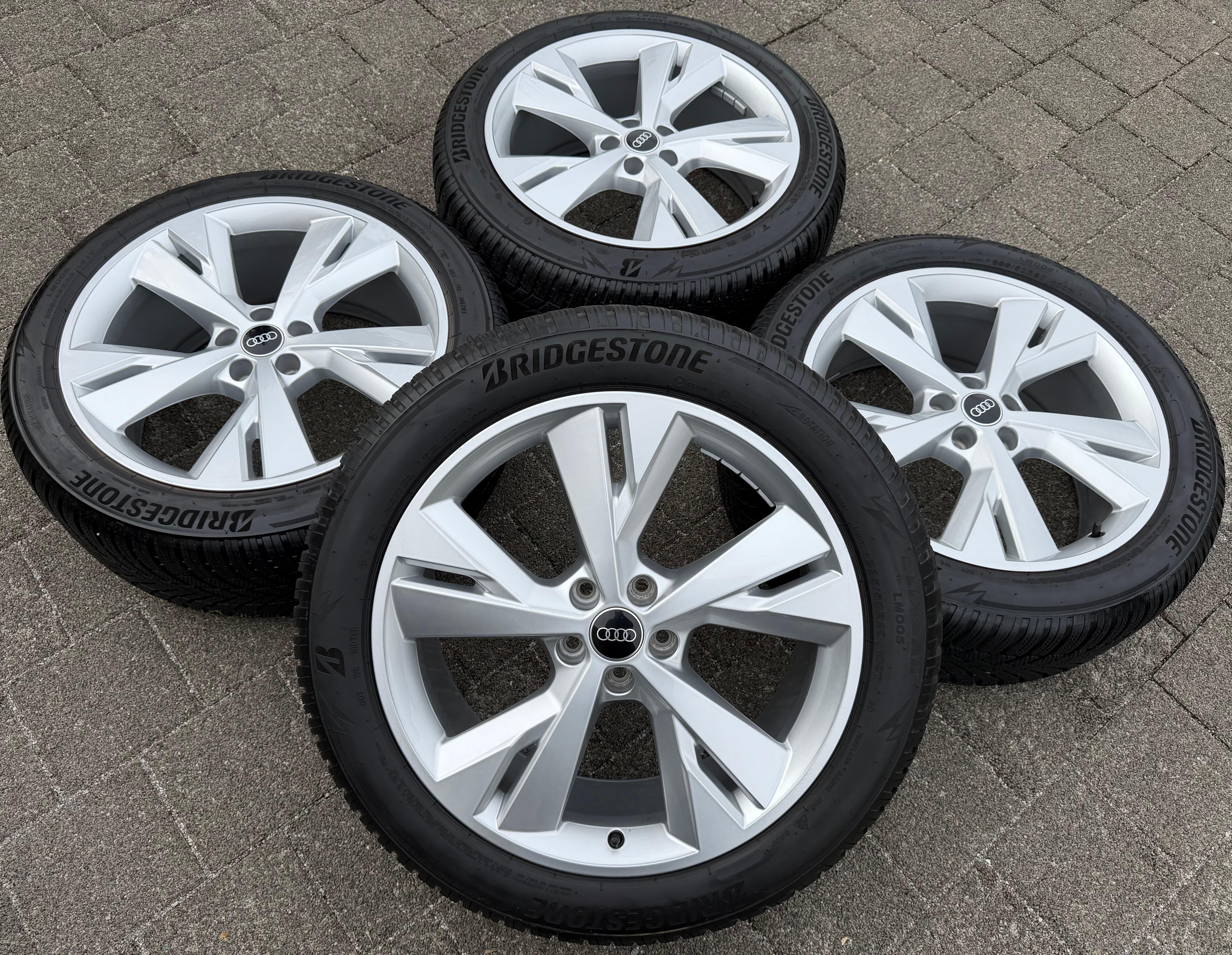 4 RUEDAS DE INVIERNO DE ALEACIÓN ORIGINALES DE 20" PARA AUDI Q4 E-TRON 235/50R20 101T 255/45R20 101T TOP