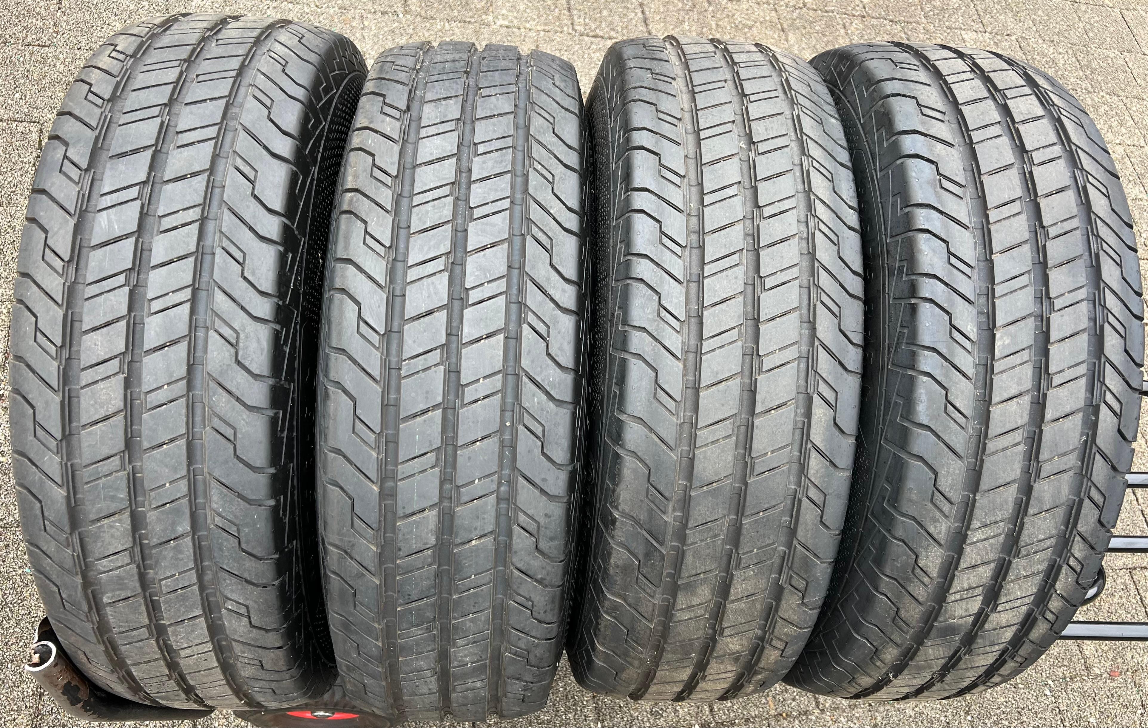 4 SOMMERRÄDER MERCEDES SPRINTER W907 225/75R16C 121/120R CONTINENTAL 2025 NEUWERTIG