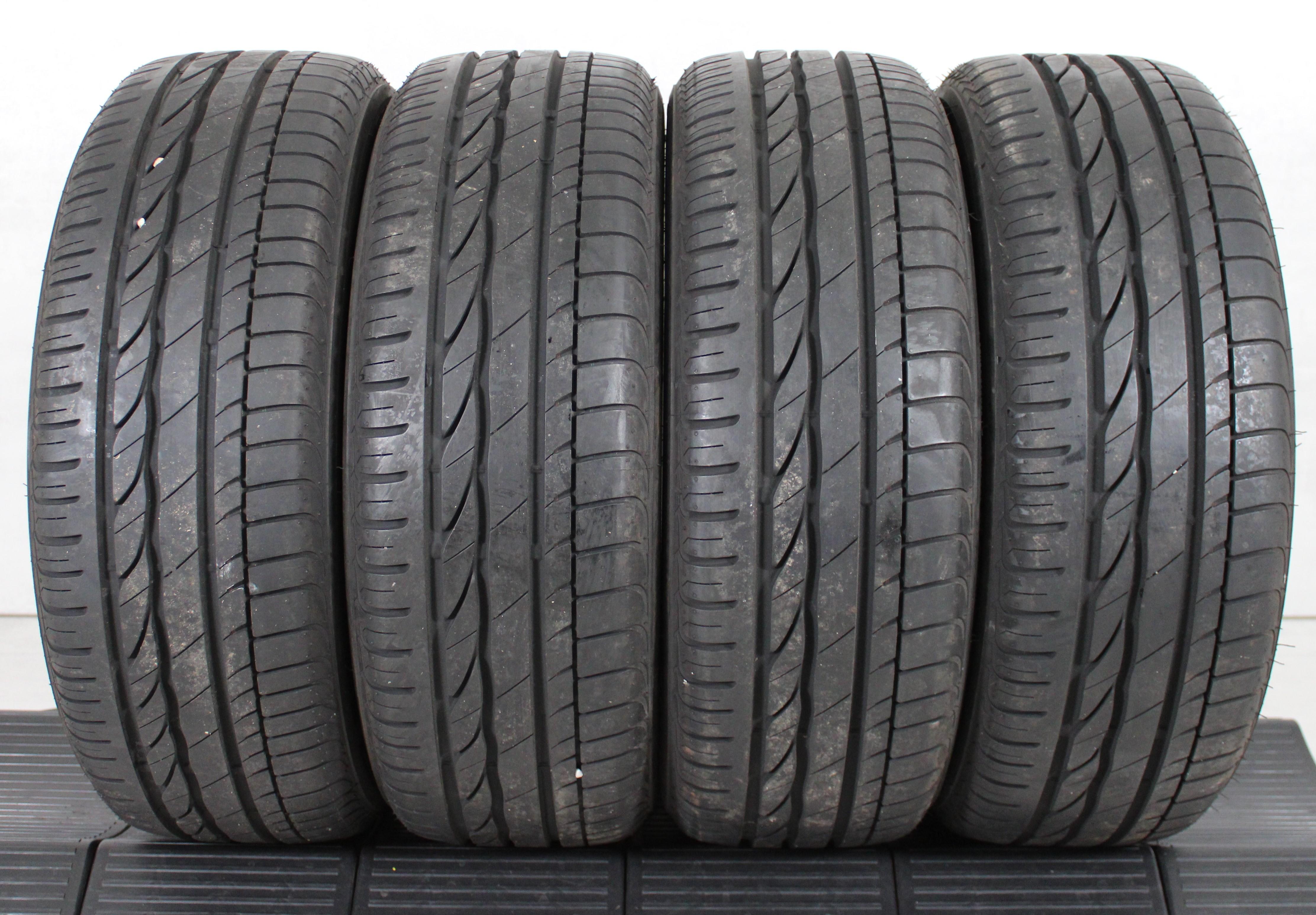 4 x 195/55R16 87V Sommerreifen Bridgestone Turanza ER300 6,5-7mm 1x2018/3x2019 *