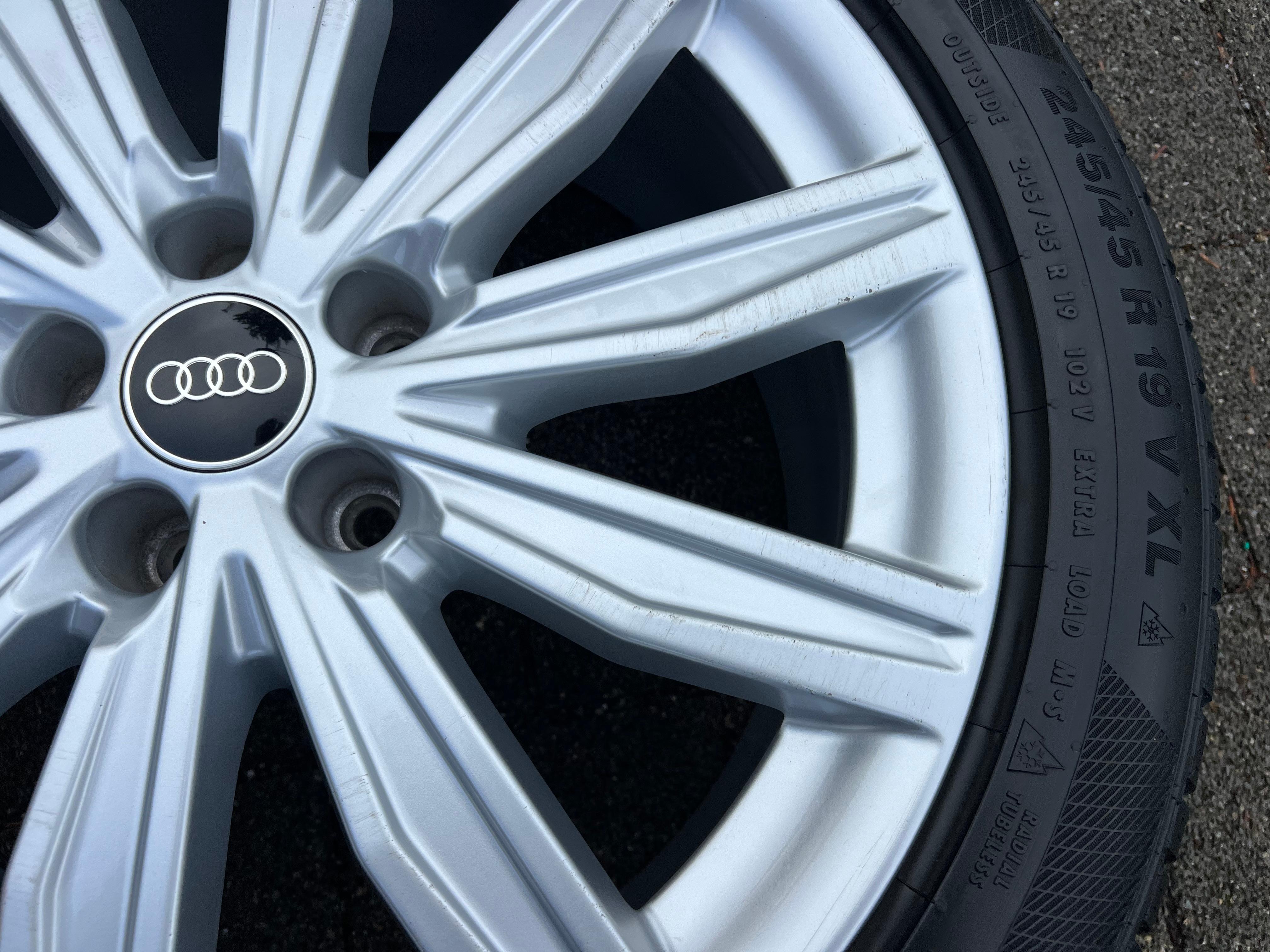 4 ORIGINAL 19" ALU WINTERRÄDER AUDI A6 S6 C8 4K 4K0601025M 245/45R19 102V RDKS FREIHAUS