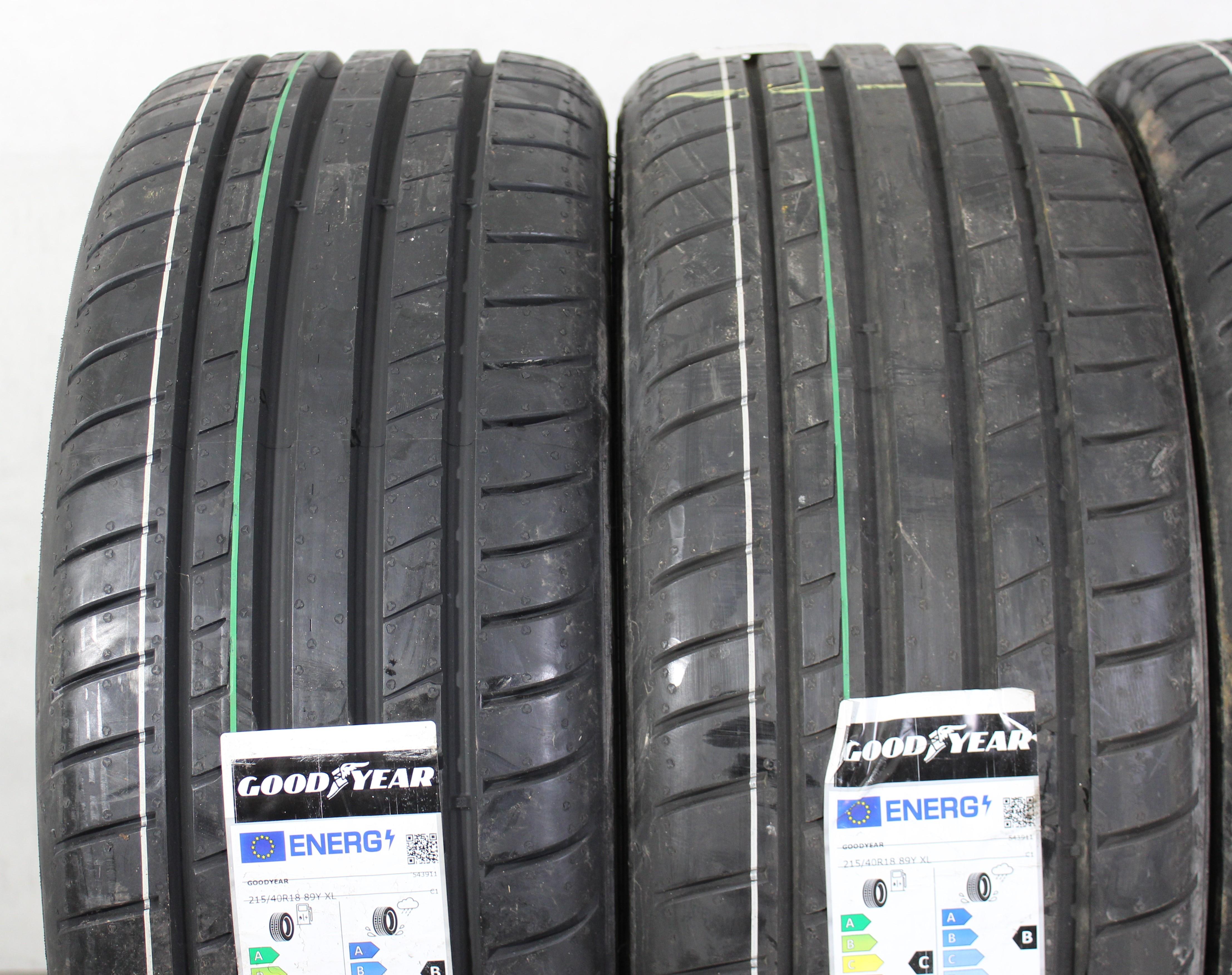 4 x 215/40R18 89Y Sommerreifen Goodyear Eagle F1 Asymmetric 3 2022 AO NEU Freihaus