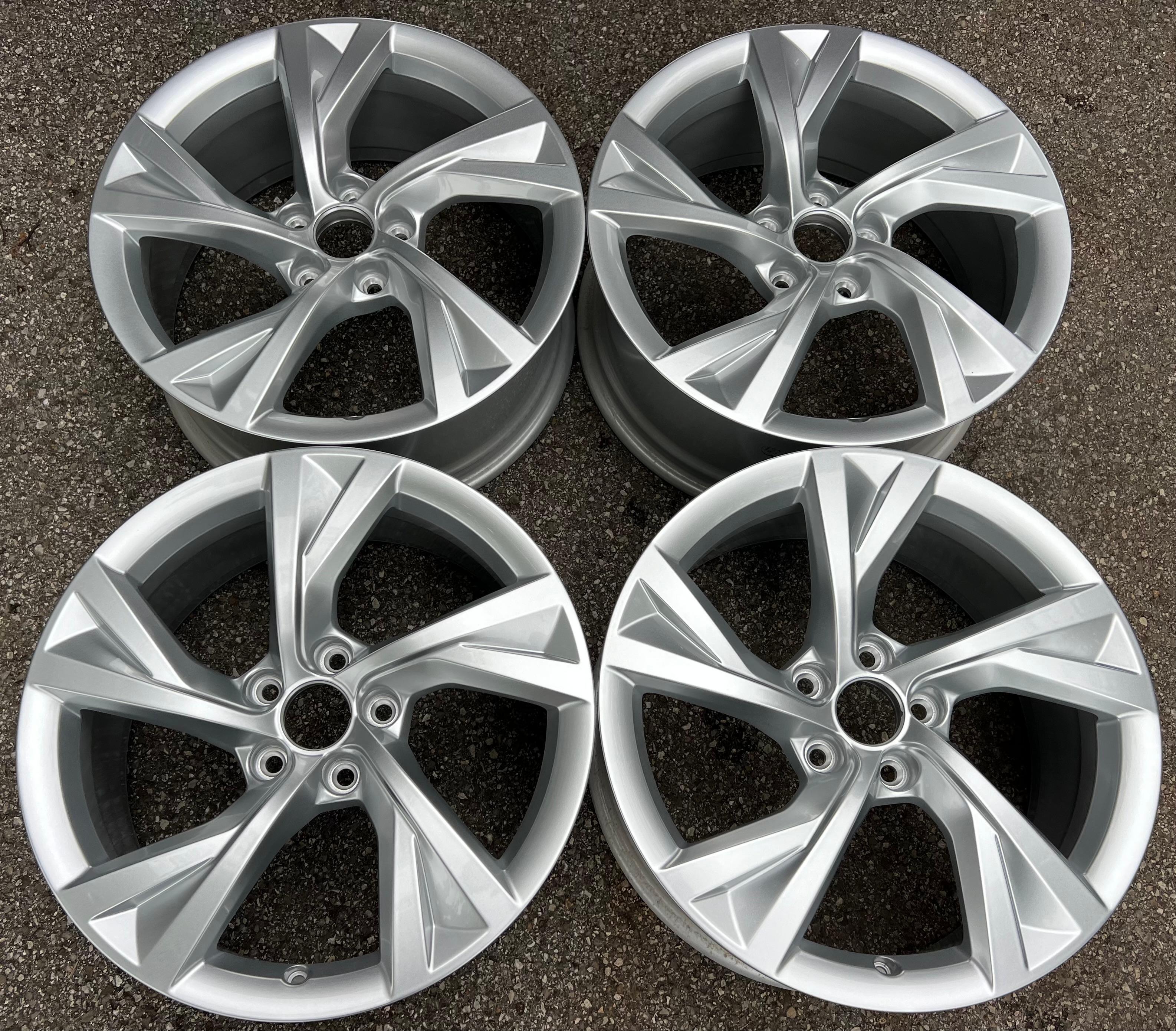 4 ORIGINAL 18" ALUFELGEN FELGEN AUDI A4 8W 8W0601025EJ 8x18 ET40 NEU FREIHAUS