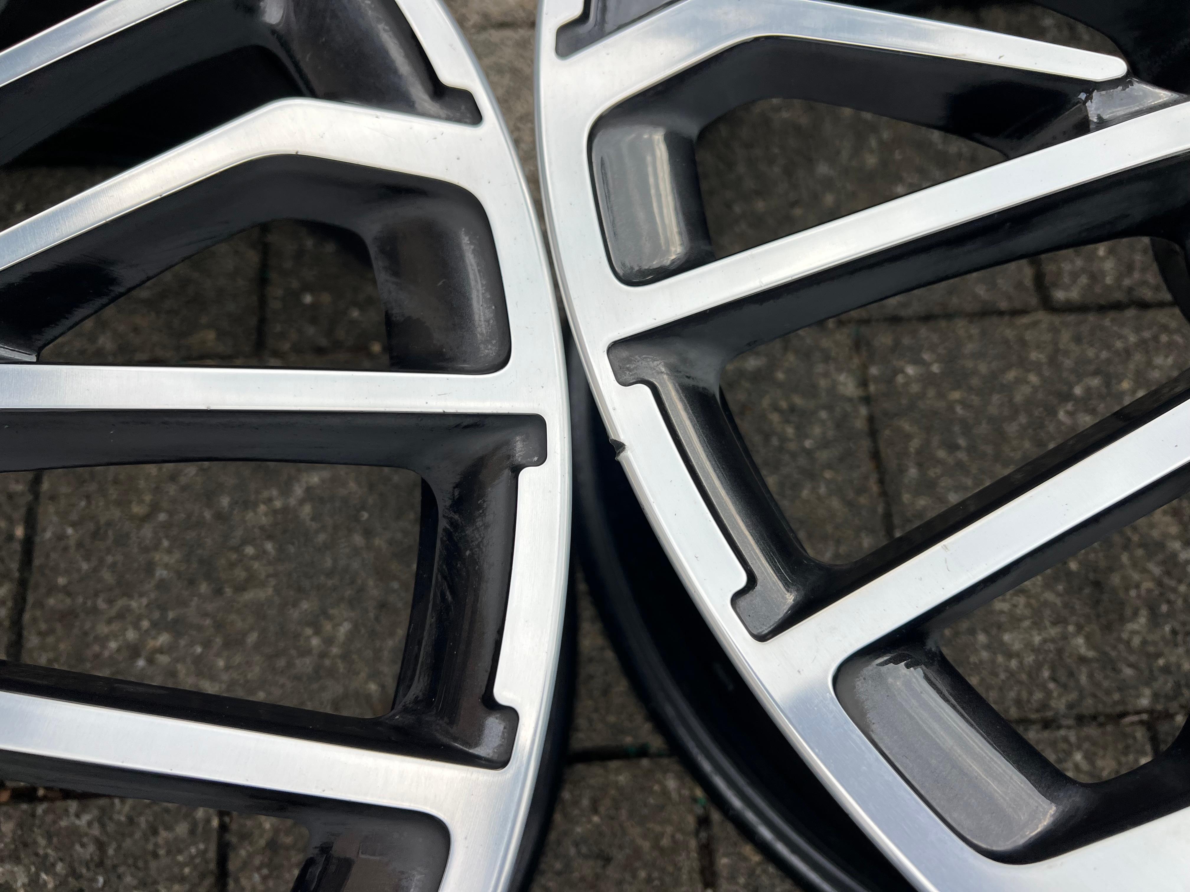 4 llantas de aleación originales de 21" para Audi Q5, color GUN GUB, referencia 8MA601025L, 8x21, ET34, envío gratuito