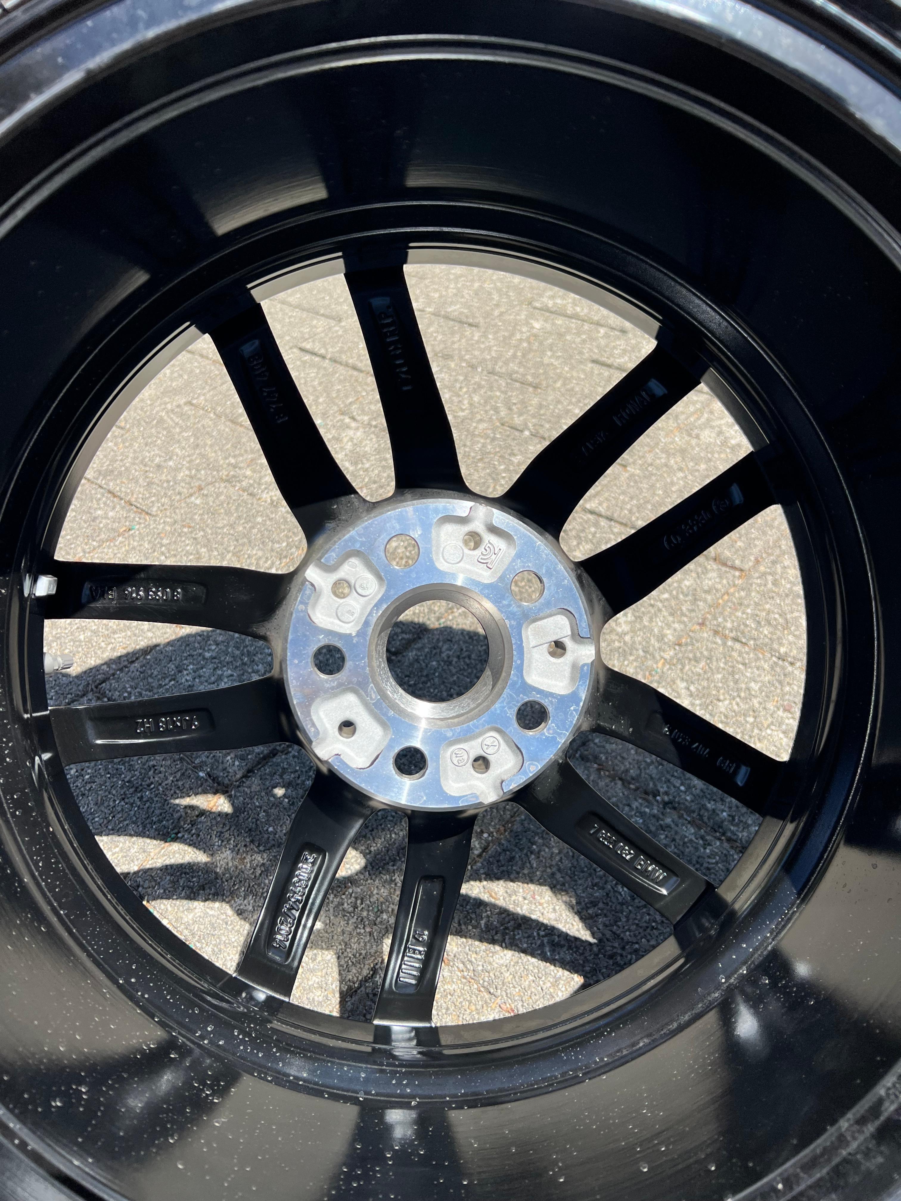 1 X ORIGINAL 18" ALUFELGE BMW 5ER REIHE G30 G31 8098916 9x18 ET44 RDKS FREIHAUS