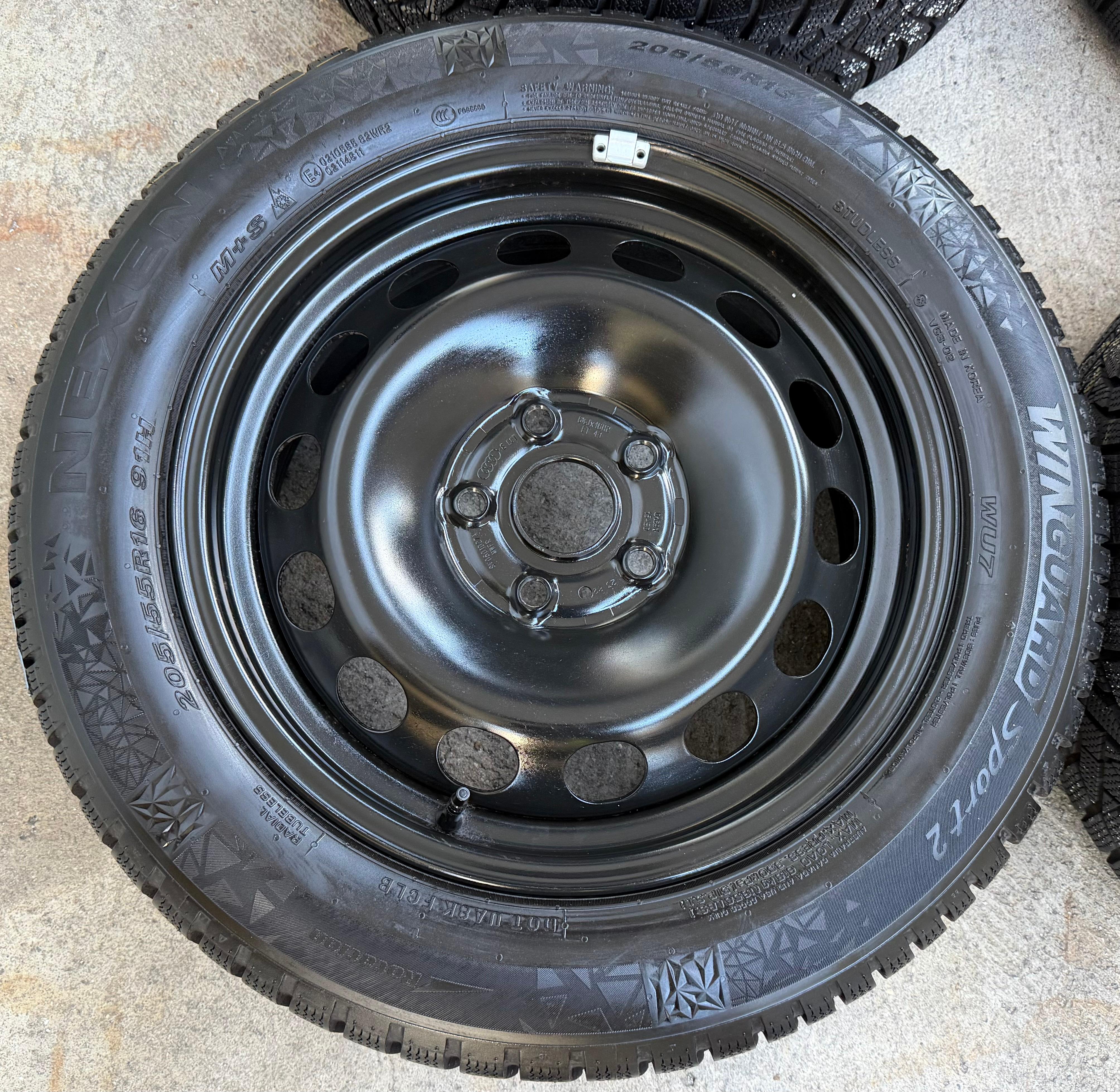 4 Winterräder Audi A3 8V Sportback Cabrio  205/55R16 91H Nexen 8V0601027A 2023