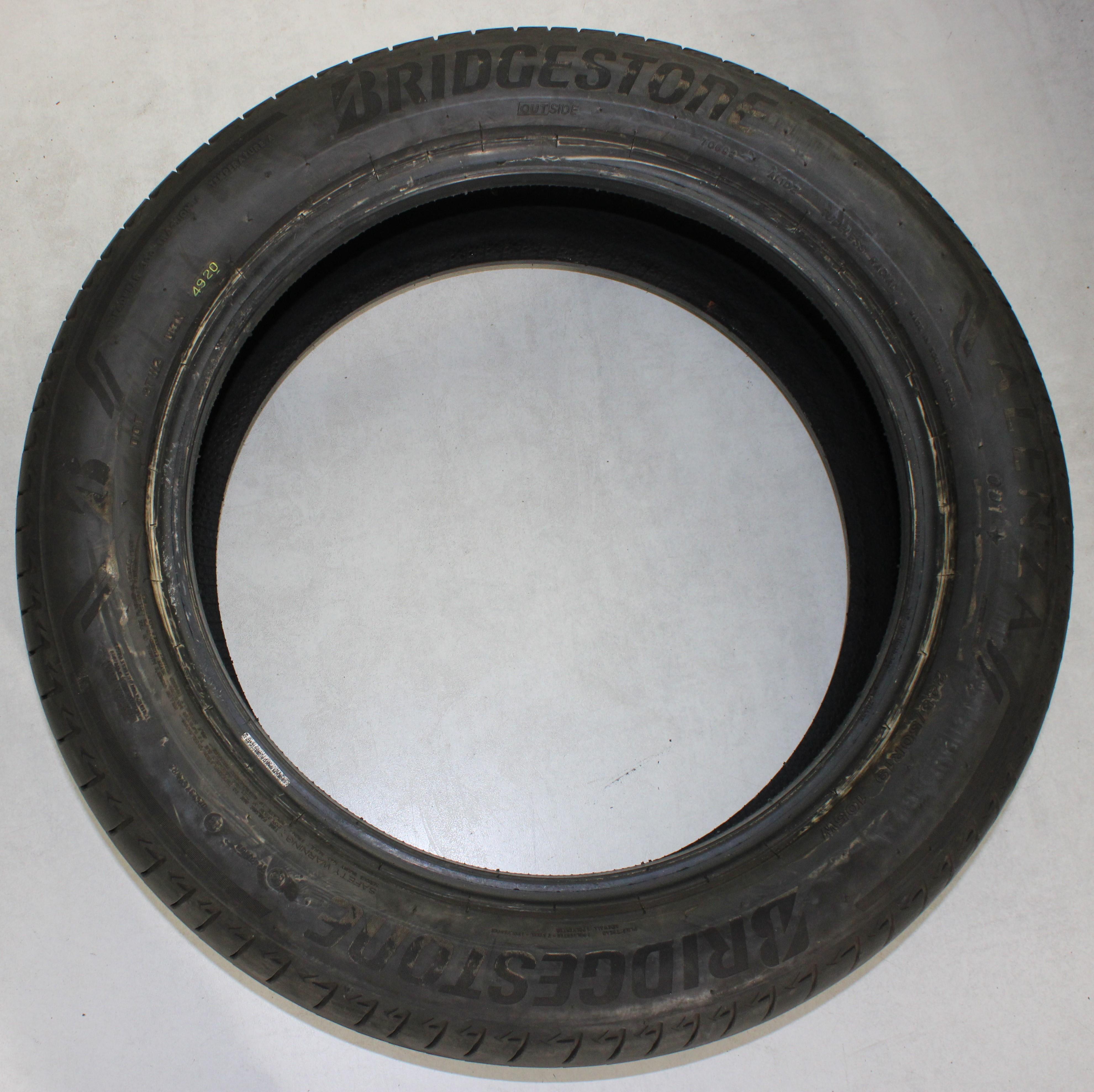 1 x 245/50R19 105W Sommerreifen Bridgestone Alenza 001* 5,5-6mm 2020