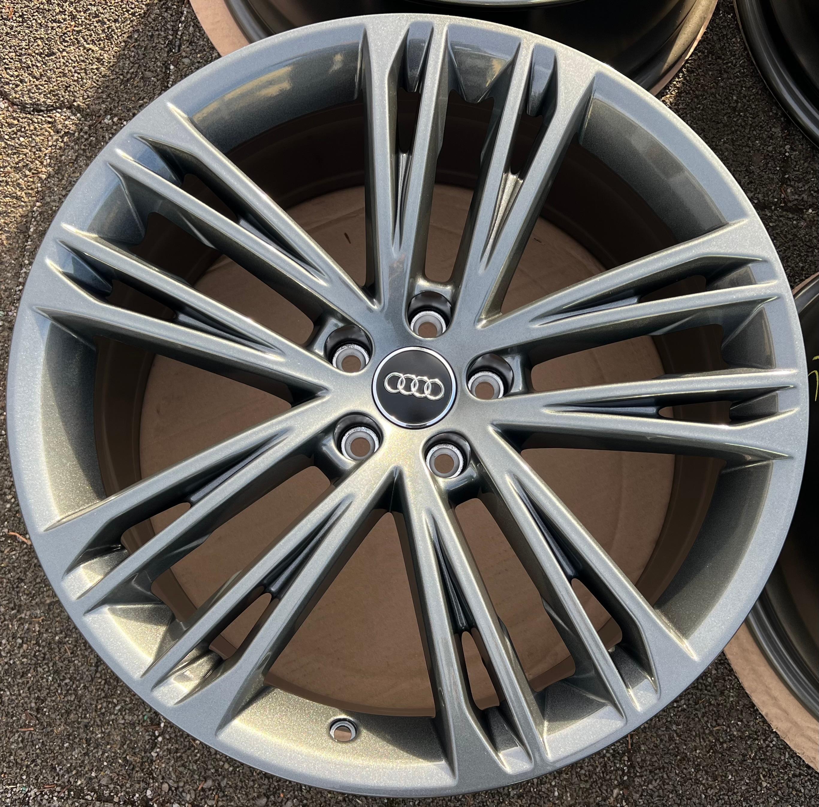 4 ORIGINAL 20" ALUFELGEN AUDI A7 S7 4K 8,5x20 ET30 4K8601025AK NEU