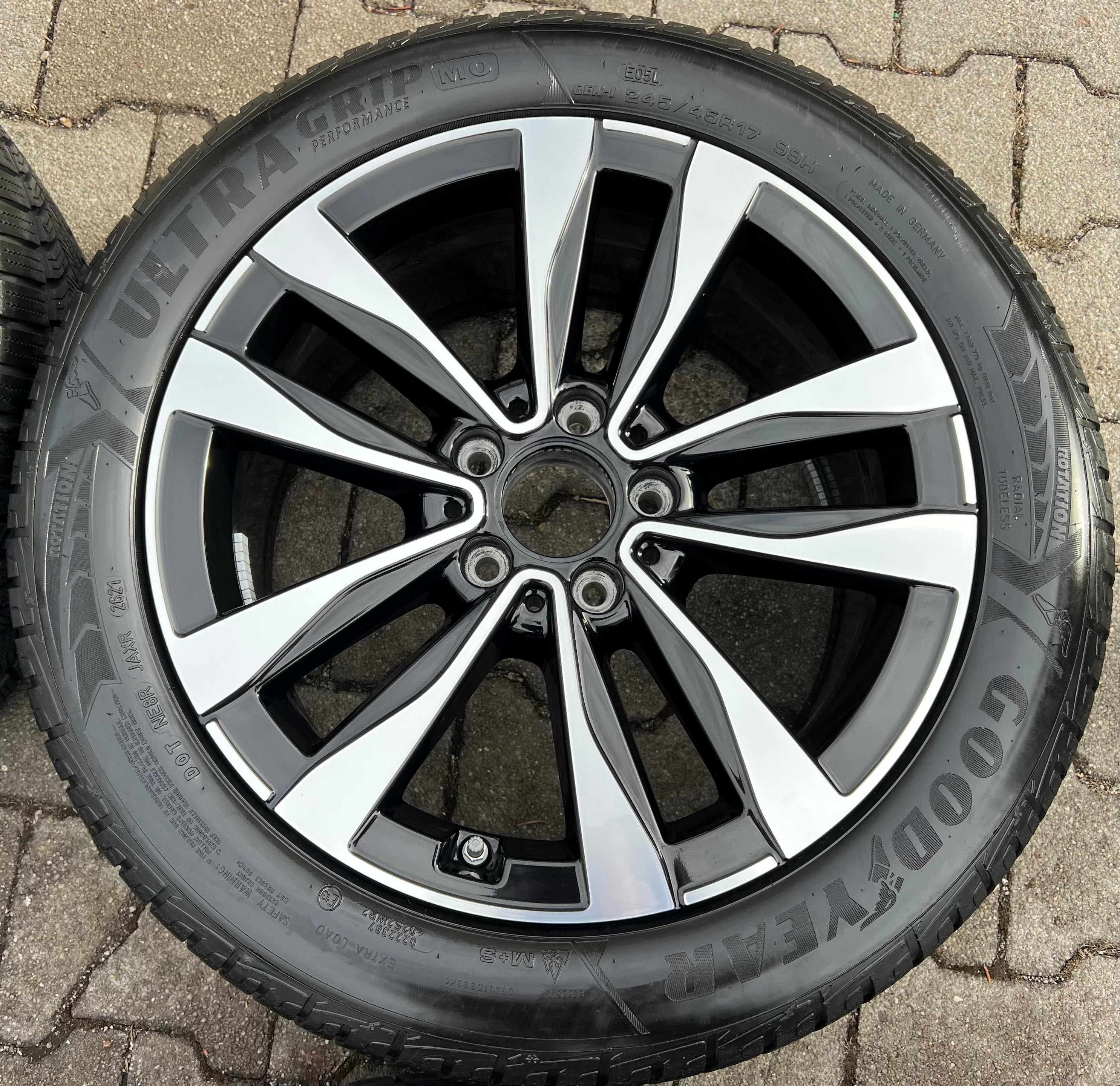 1 X CERCHIO ORIGINALE 17" IN ALLUMINIO MERCEDES C-CLASS W206 A2064016100 8x17 ET49.5 TPMS