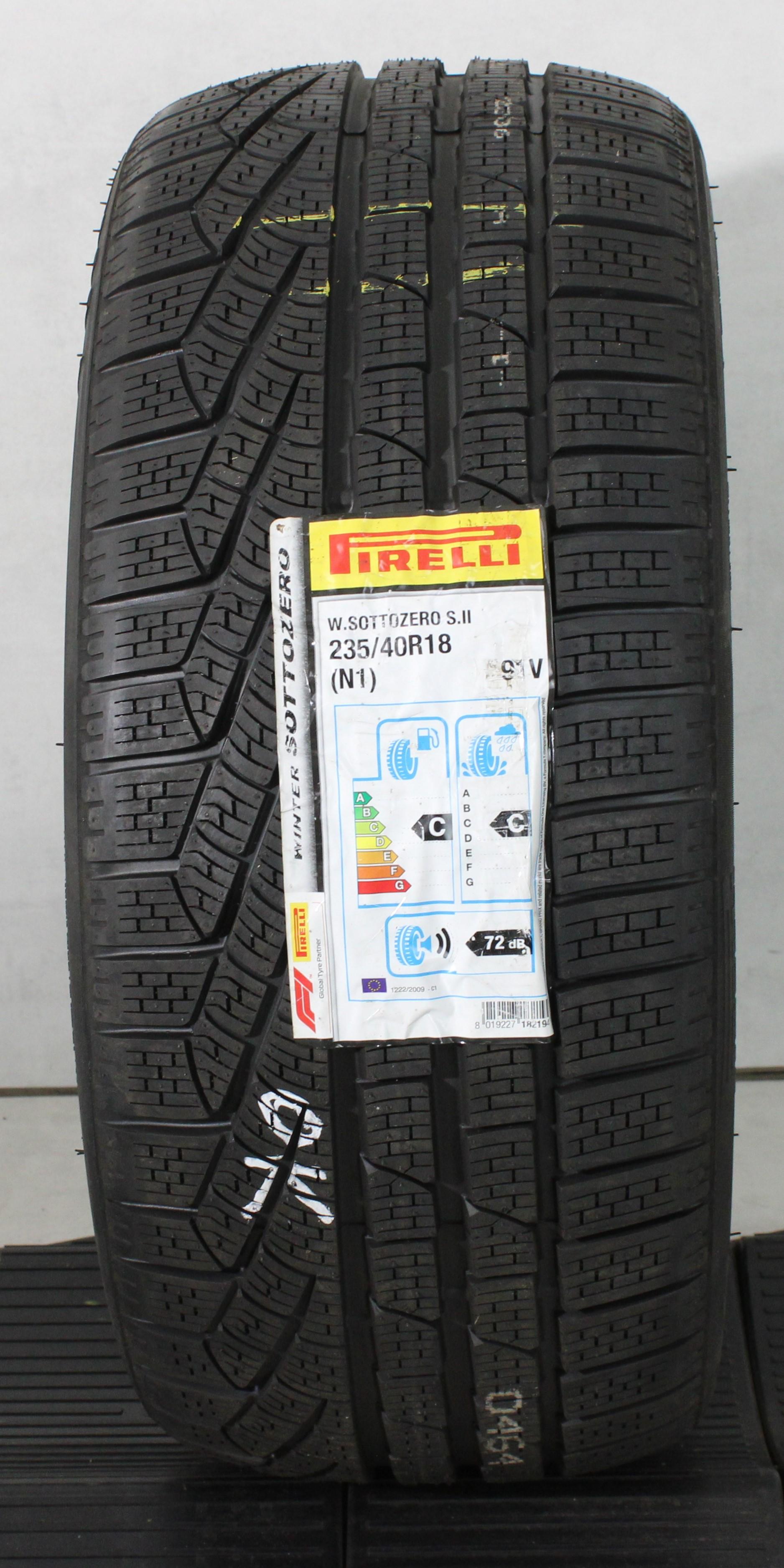 1 x 235/40R18 91V Winterreifen Pirelli Sottozero Winter 240 Serie 2 N1 2020