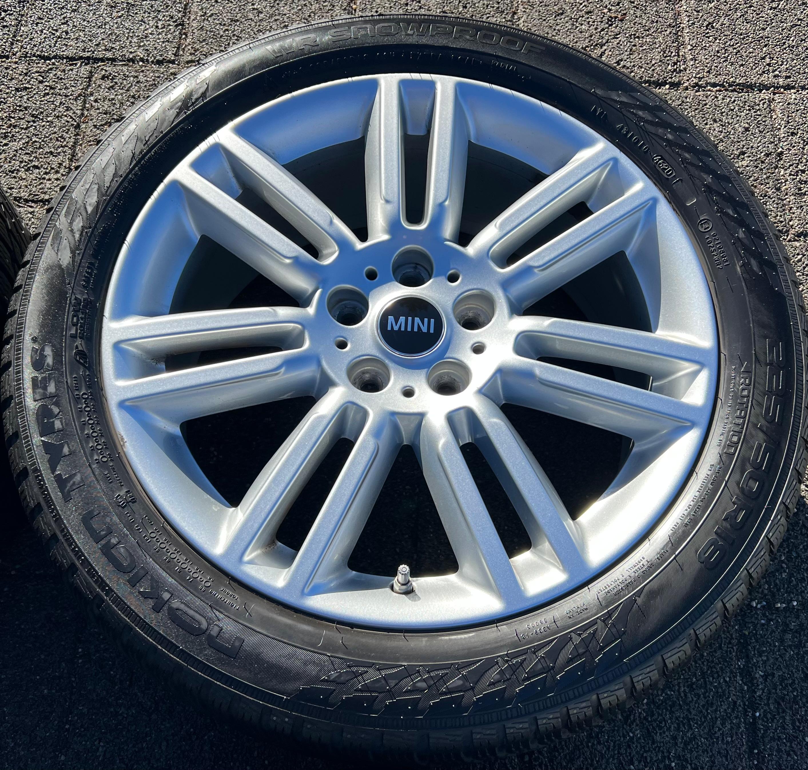 4 ORIGINAL 18" ALU WINTERRÄDER MINI COUNTRYMAN F60 225/50R18 99H 6856032 RDKS