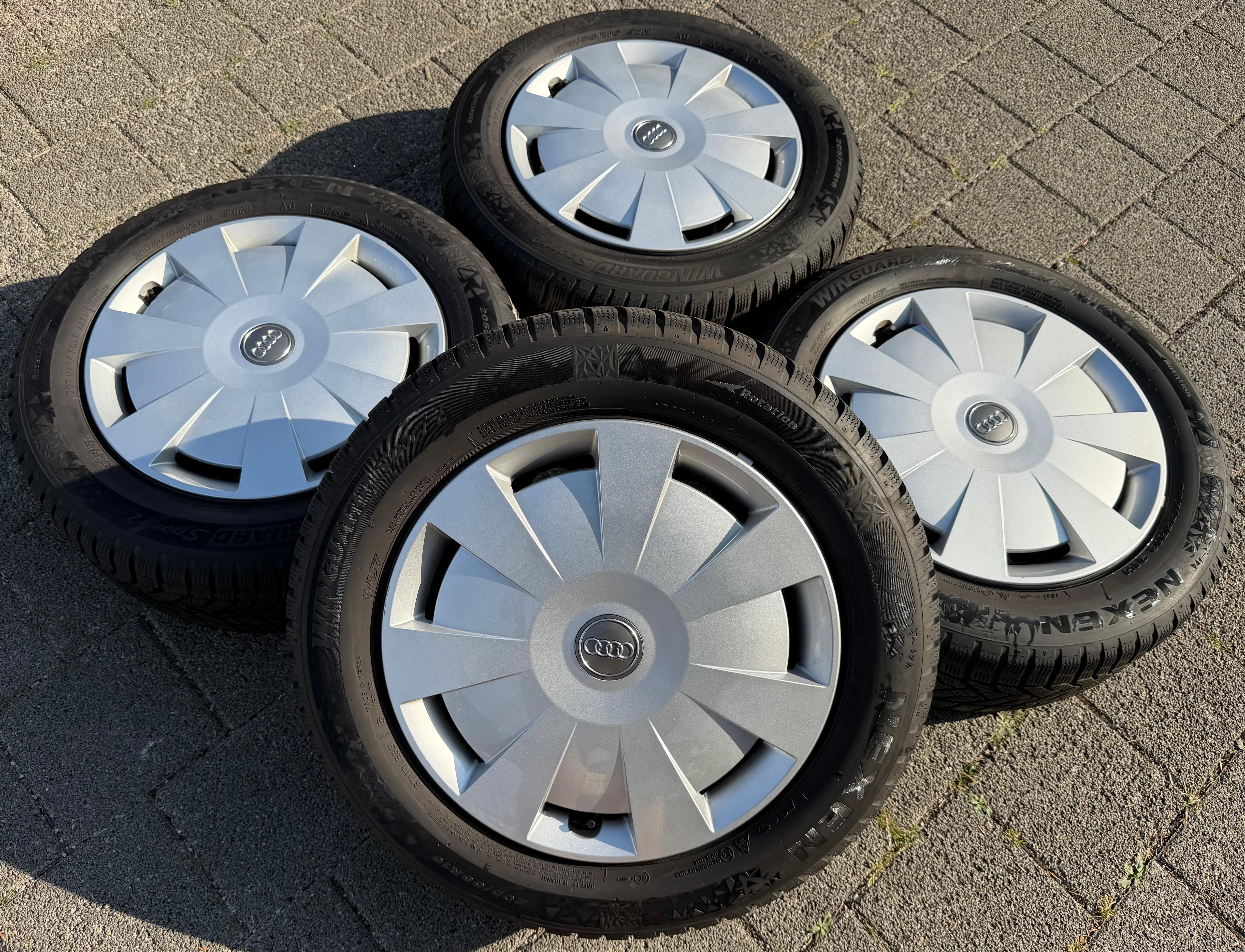 4 ruedas de invierno Audi A3 8V Sportback Cabrio 205/55R16 91H Nexen 8V0601027A 2021