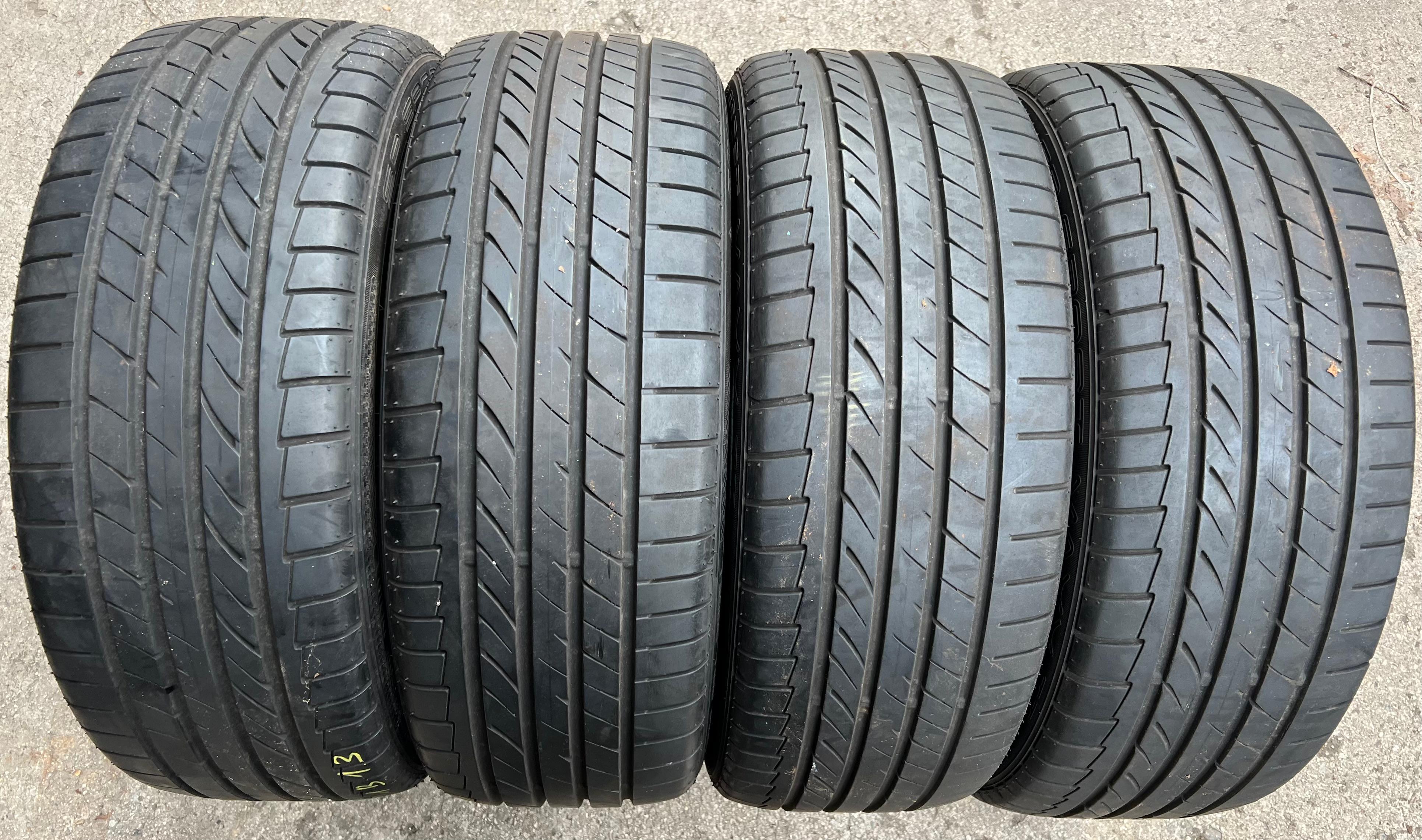 4 x 215/45R18 89W Sommerreifen Dunlop Sport Maxx TT 2x 7mm und 2x 5,5mm 2014