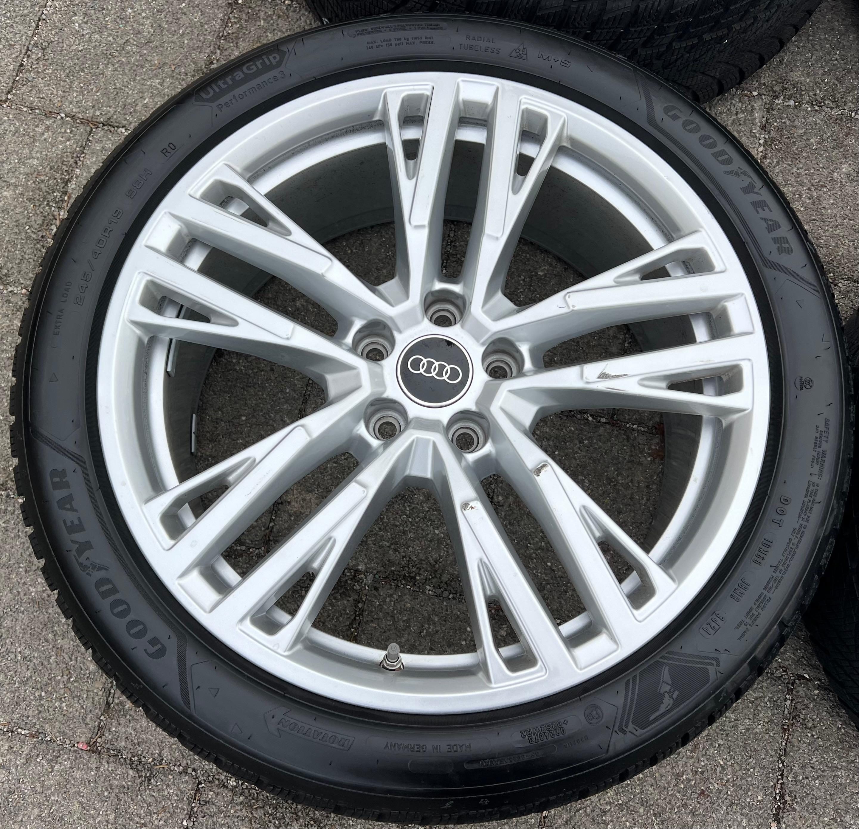 4 ORIGINAL 19" ALU WINTERRÄDER AUDI A5 S5 FU2 B10 8B3601025AS 245/40R19 98H 2024