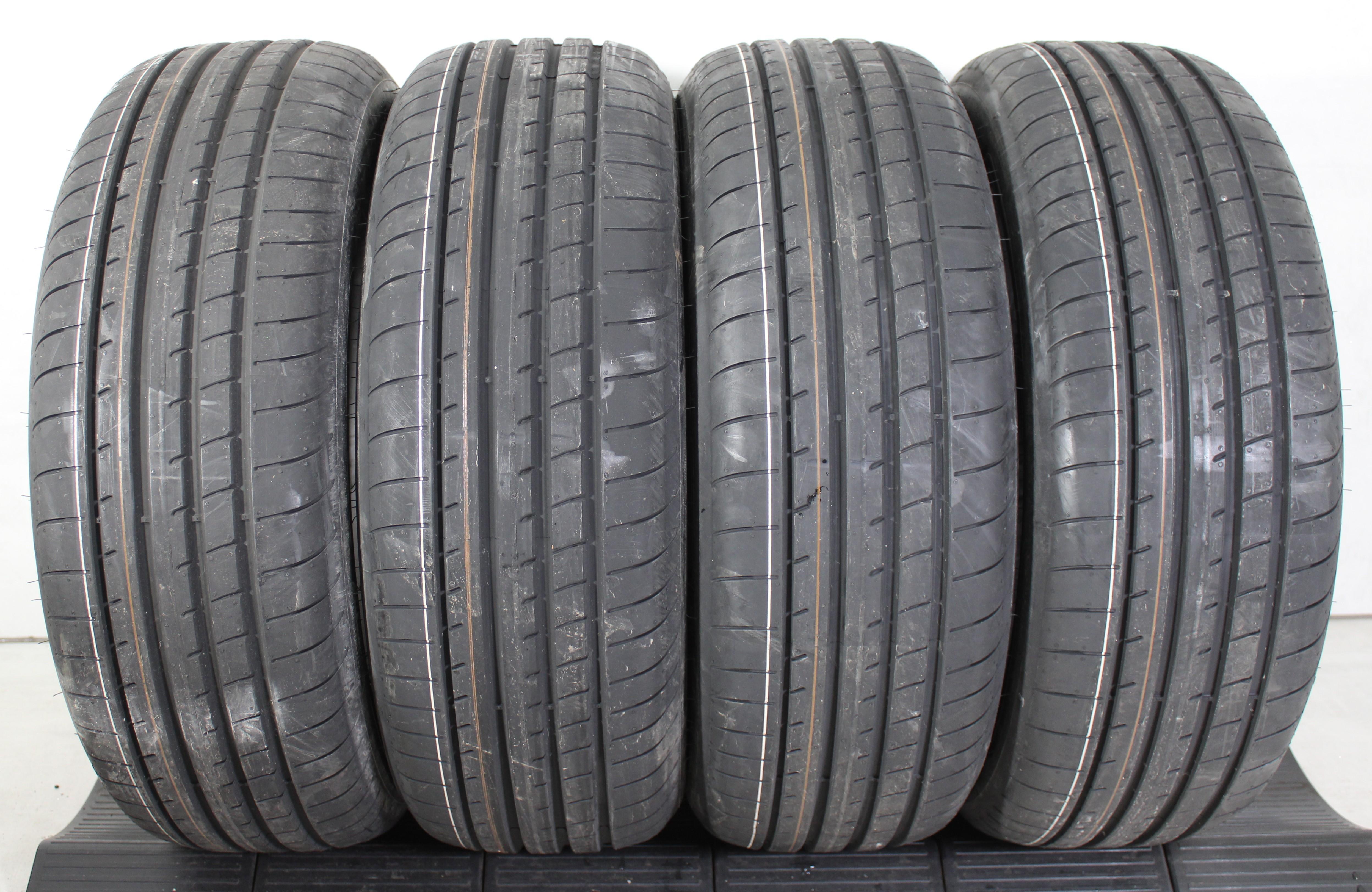 4 x 235/55R18 100V Sommerreifen Goodyear Eagle F1 Asymmetric 3 AO1 Volles Profil 2021 FREIHAUS