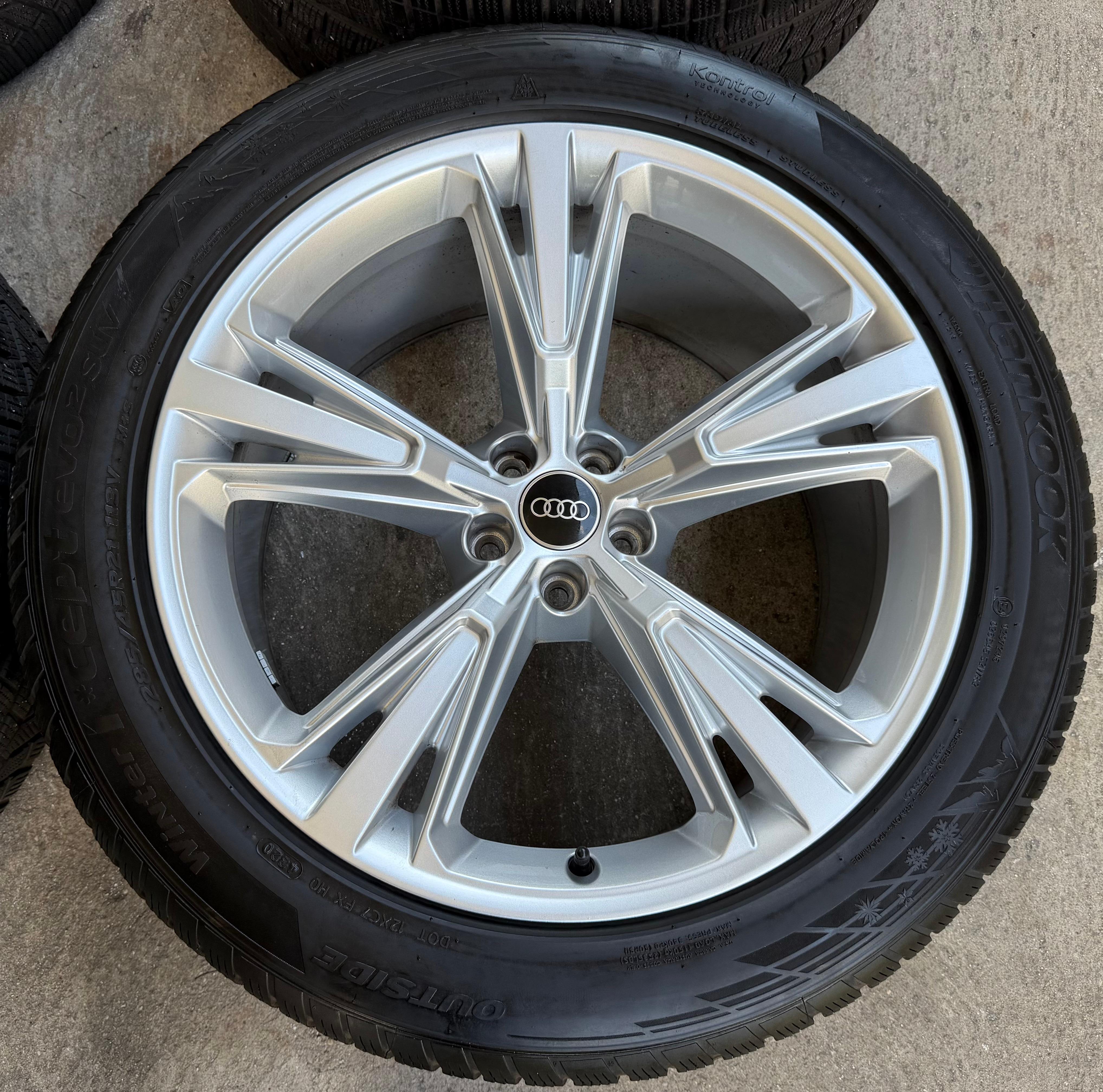 4 Original 21" Alu Winterräder Audi Q8 SQ8 4M 4M8601025H 285/45R21 113V Hankook