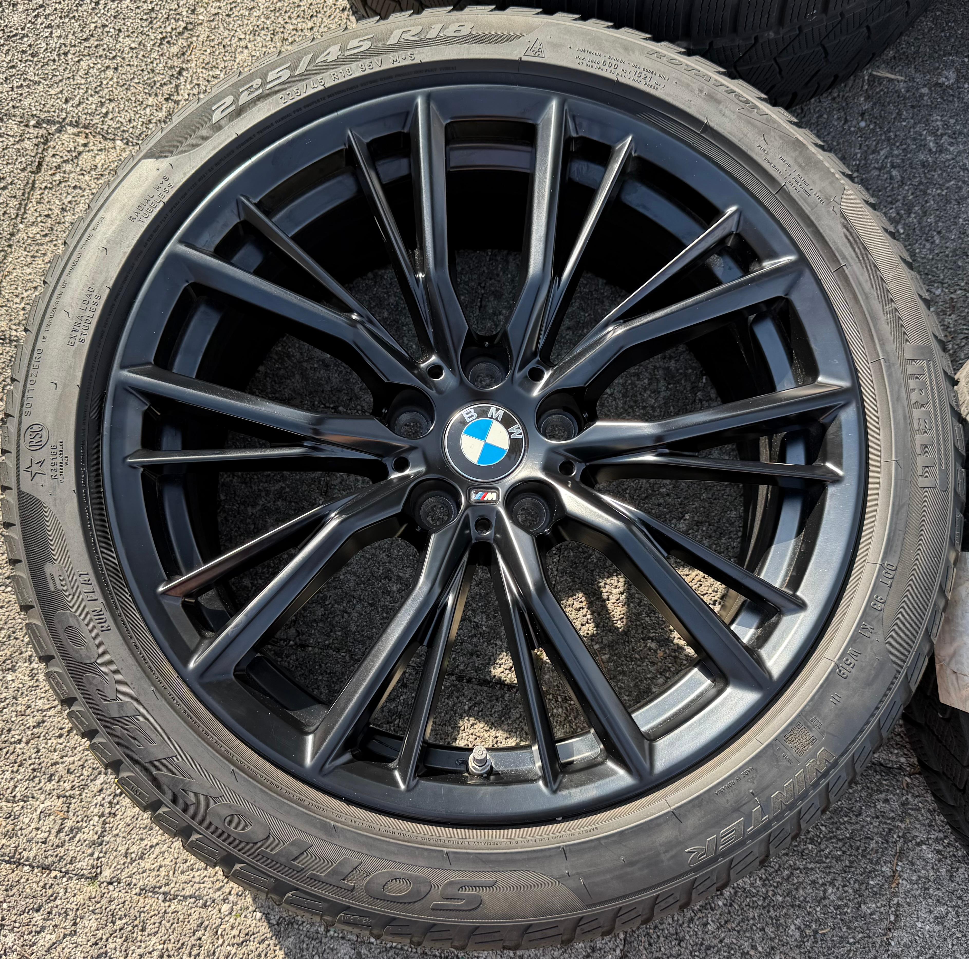 4 Original 18" Alu Winterräder BMW 3ER Reihe G20 G21 4ER G22 G23 2ER G42 M796 RDKS