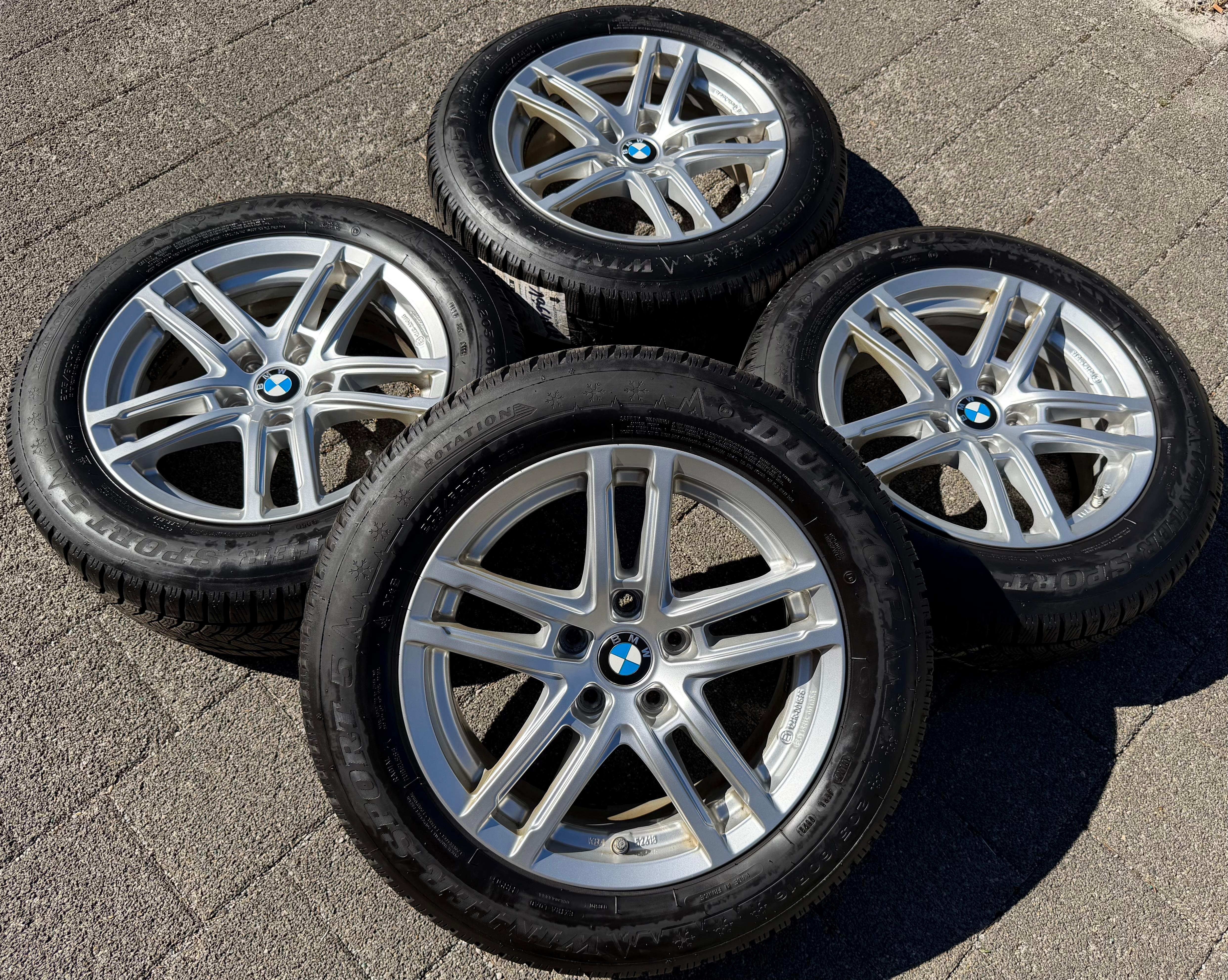 4 Alu Winterräder BMW 3er Reihe G20 G21 G3K G3L 205/60R16 96H Dunlop RDKS 2023