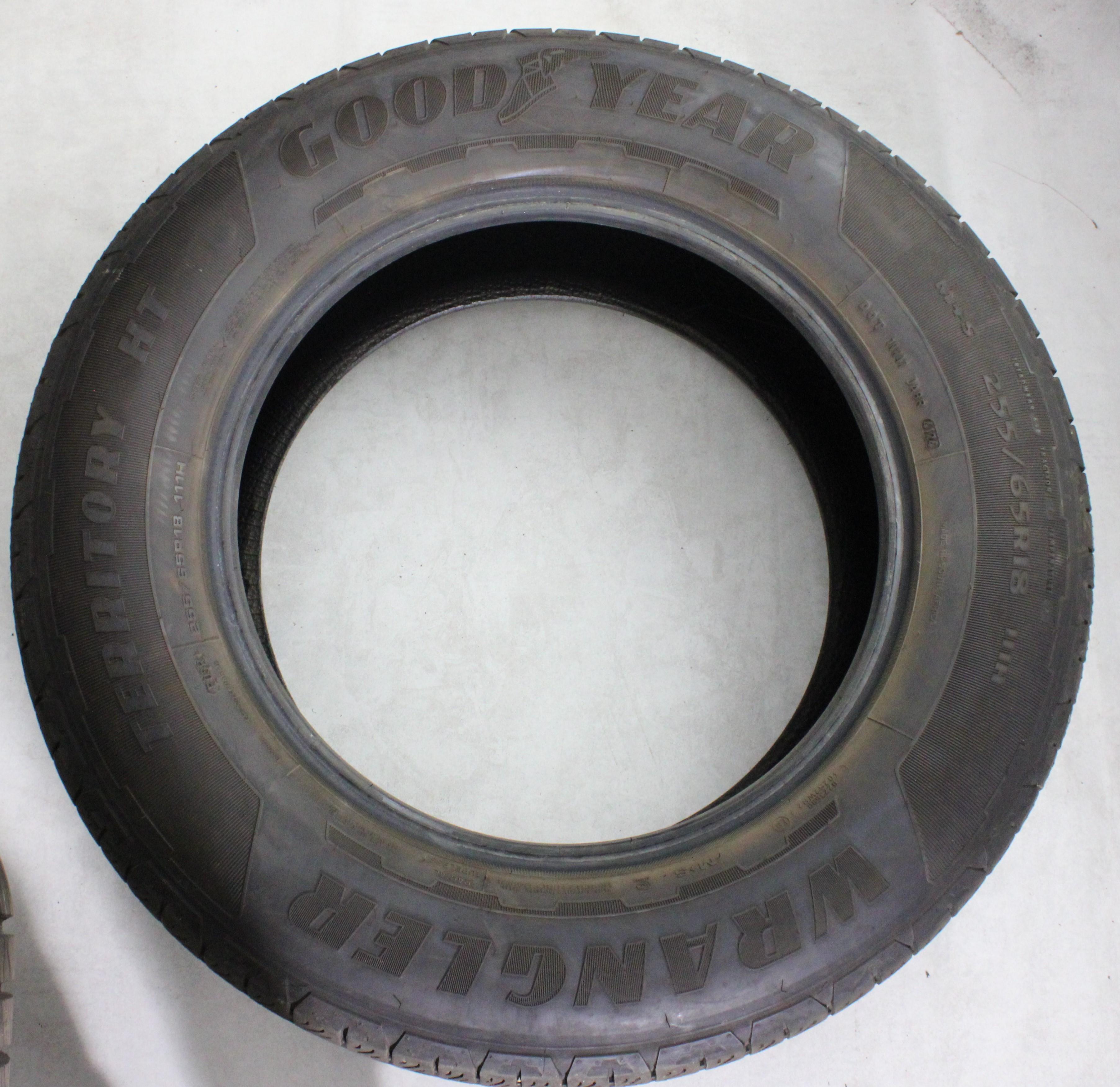 4 x 255/65R18 111H Sommerreifen Goodyear Wrangler Territory HT 8mm 2024