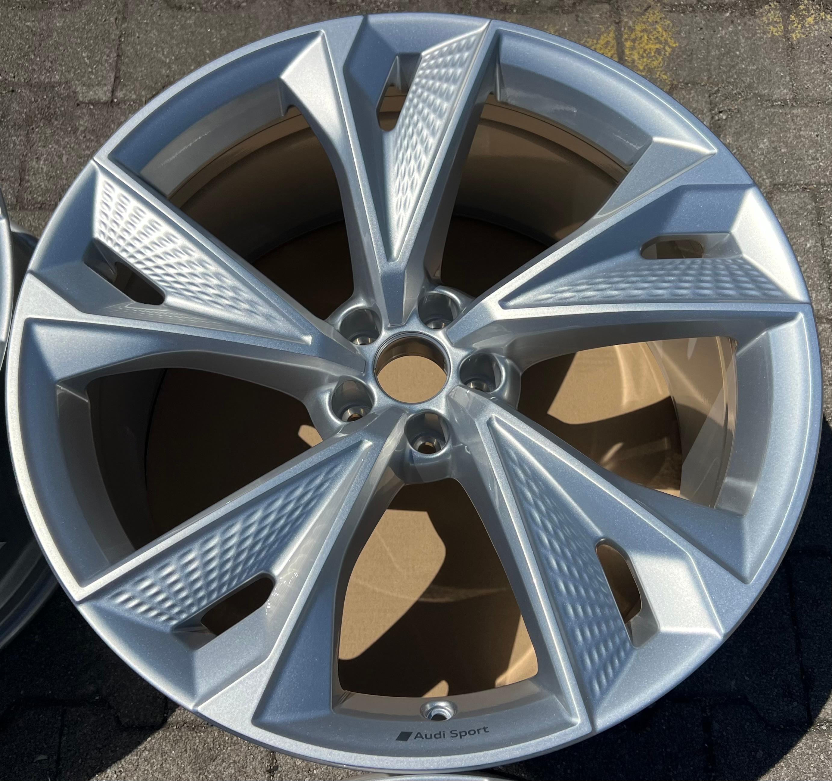 4 ORIGINELE 22" aluminium velgen AUDI RS6 RS7 4K F2 C8 3 4K0601025AT 10,5x22 ET19