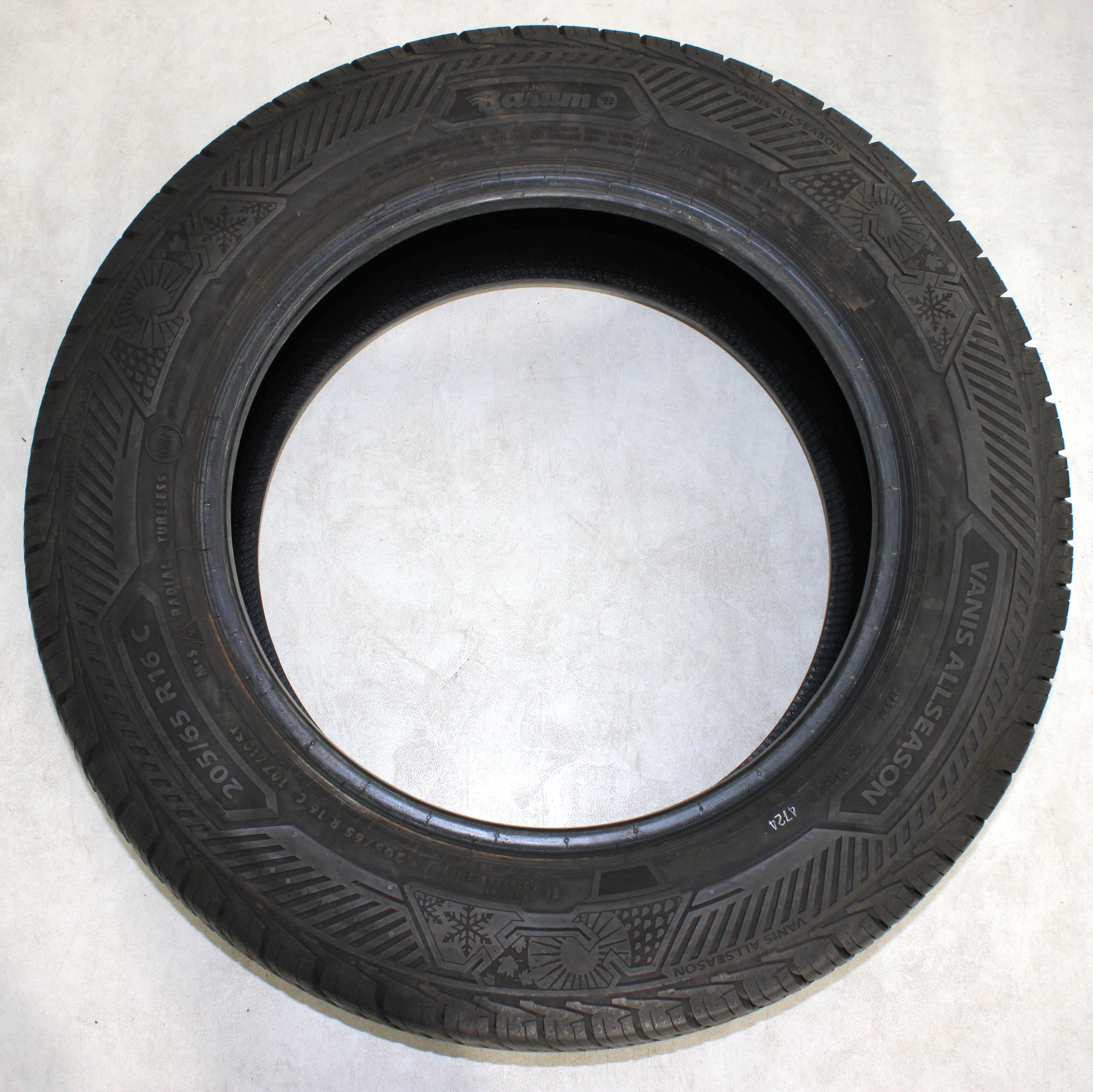 1 x 205/65R16C 107/105T Ganzjahresreifen Barum Vanis Allseason 8mm 2024