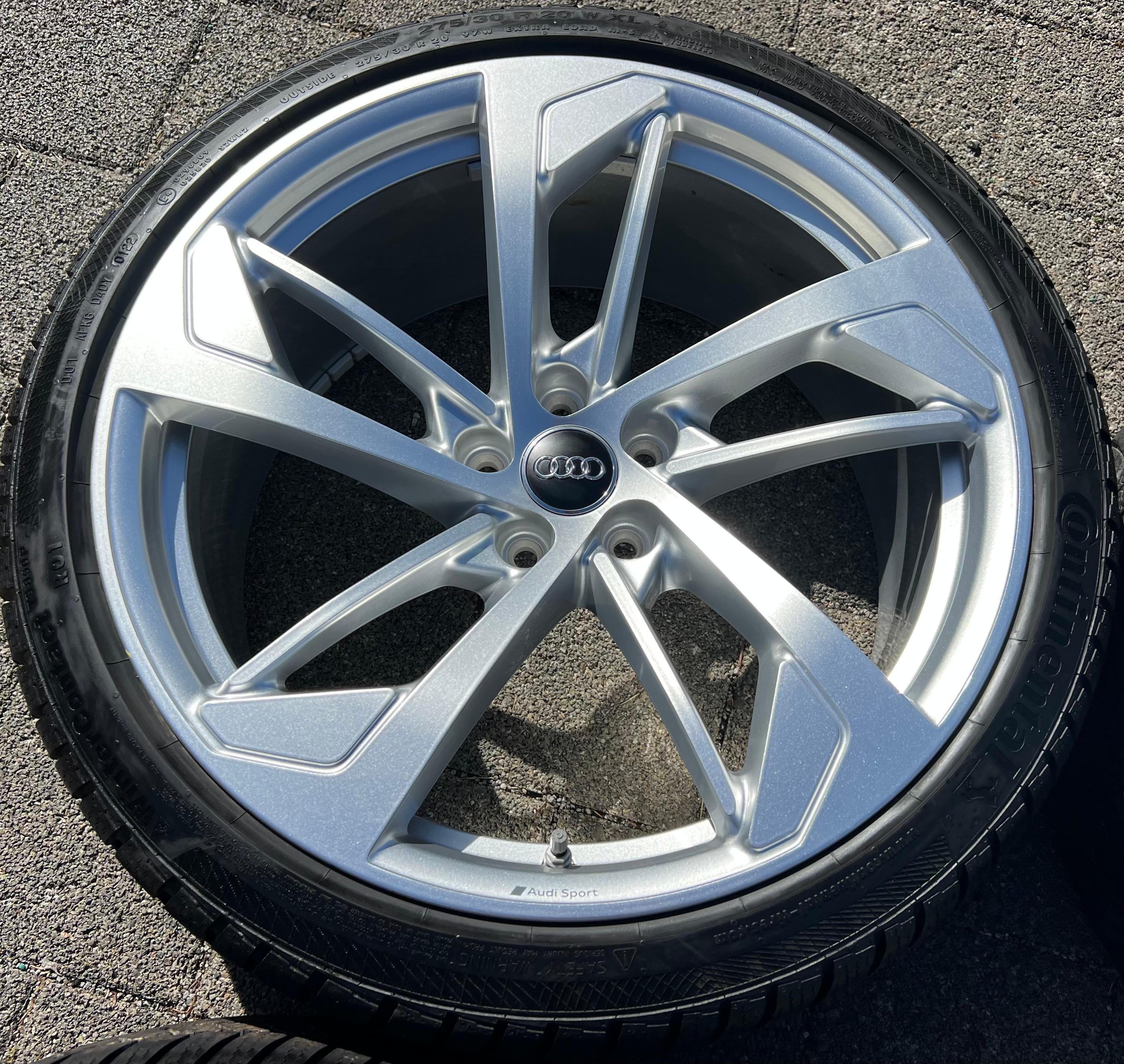 4 LLANTAS DE ALEACIÓN ORIGINALES DE 20" PARA INVIERNO AUDI RS4 RS5 8W 275/30R20 97W 8W0601025CN ENVÍO GRATUITO