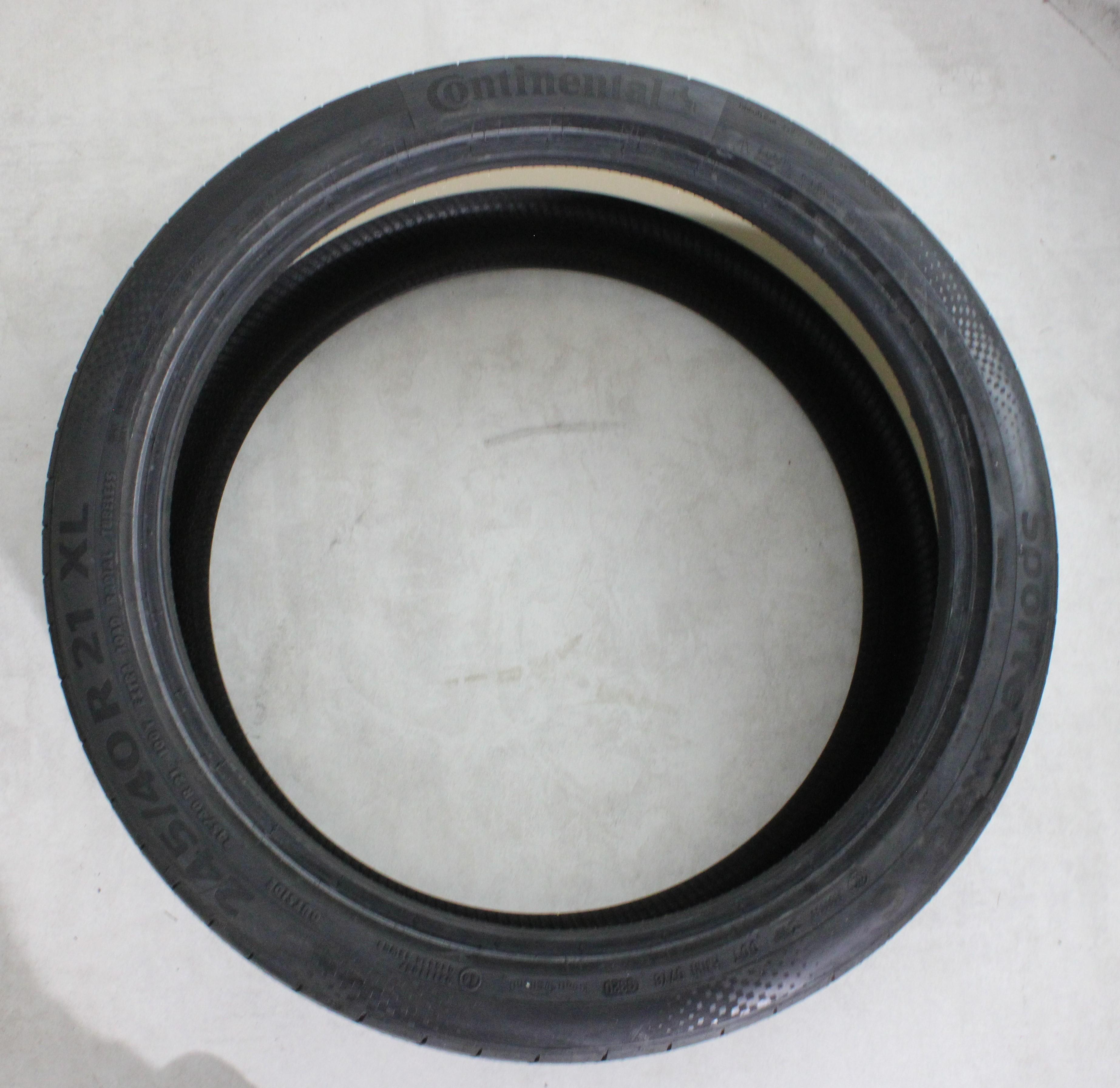 2 x 245/40R21 100Y Sommerreifen Continental Sport Contact 6 AO Volles Profil 2020 Silent